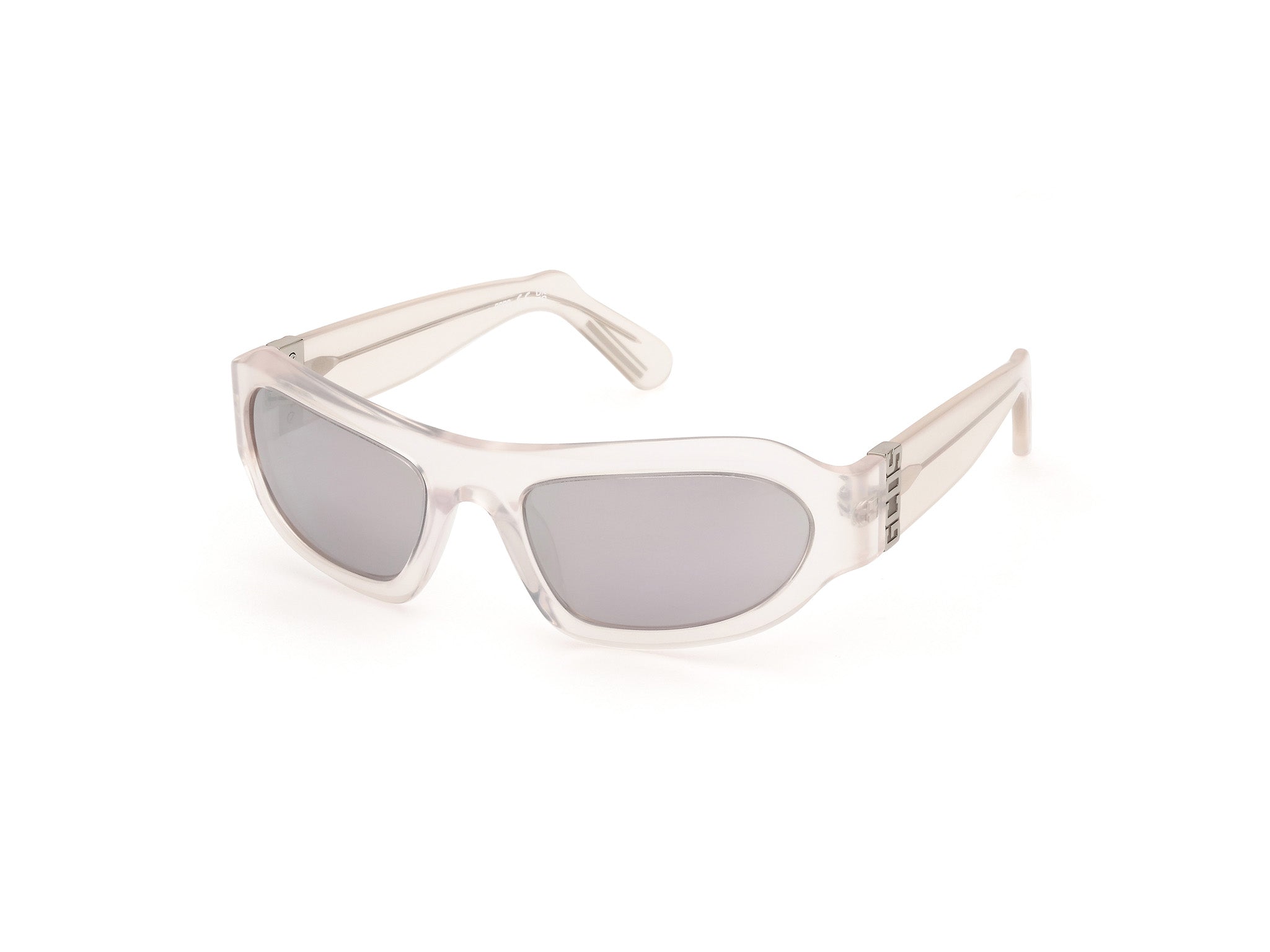 0889214497147 - Unisex GD0045 26C Gläser SONNENBRILLEN Acetat Transparent Rauch Geometrisch Normal