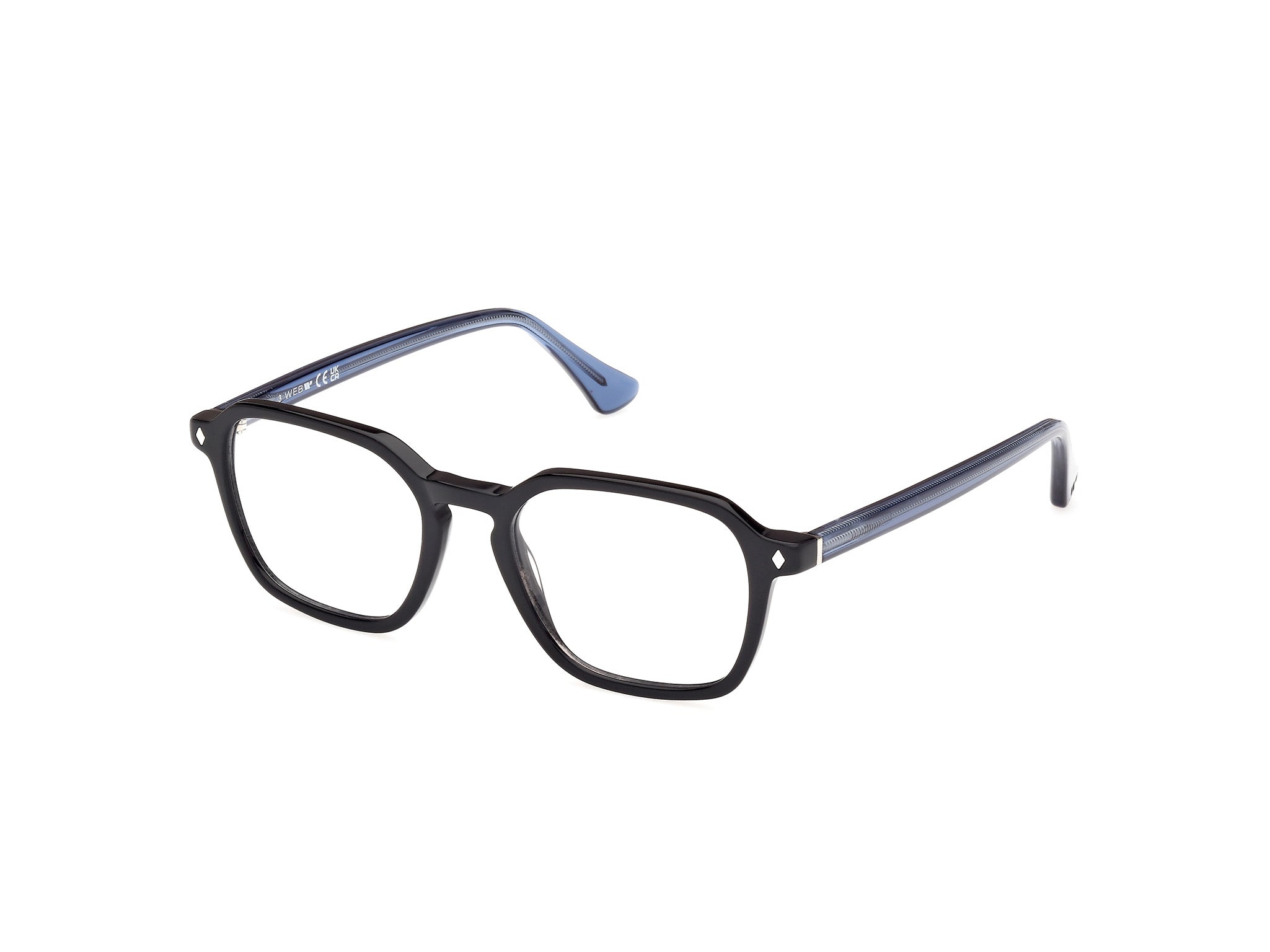 0889214499806 - Herren WE5428 5 Rahmen von BRILLEN Acetat Schwarz  Geometrisch Normal