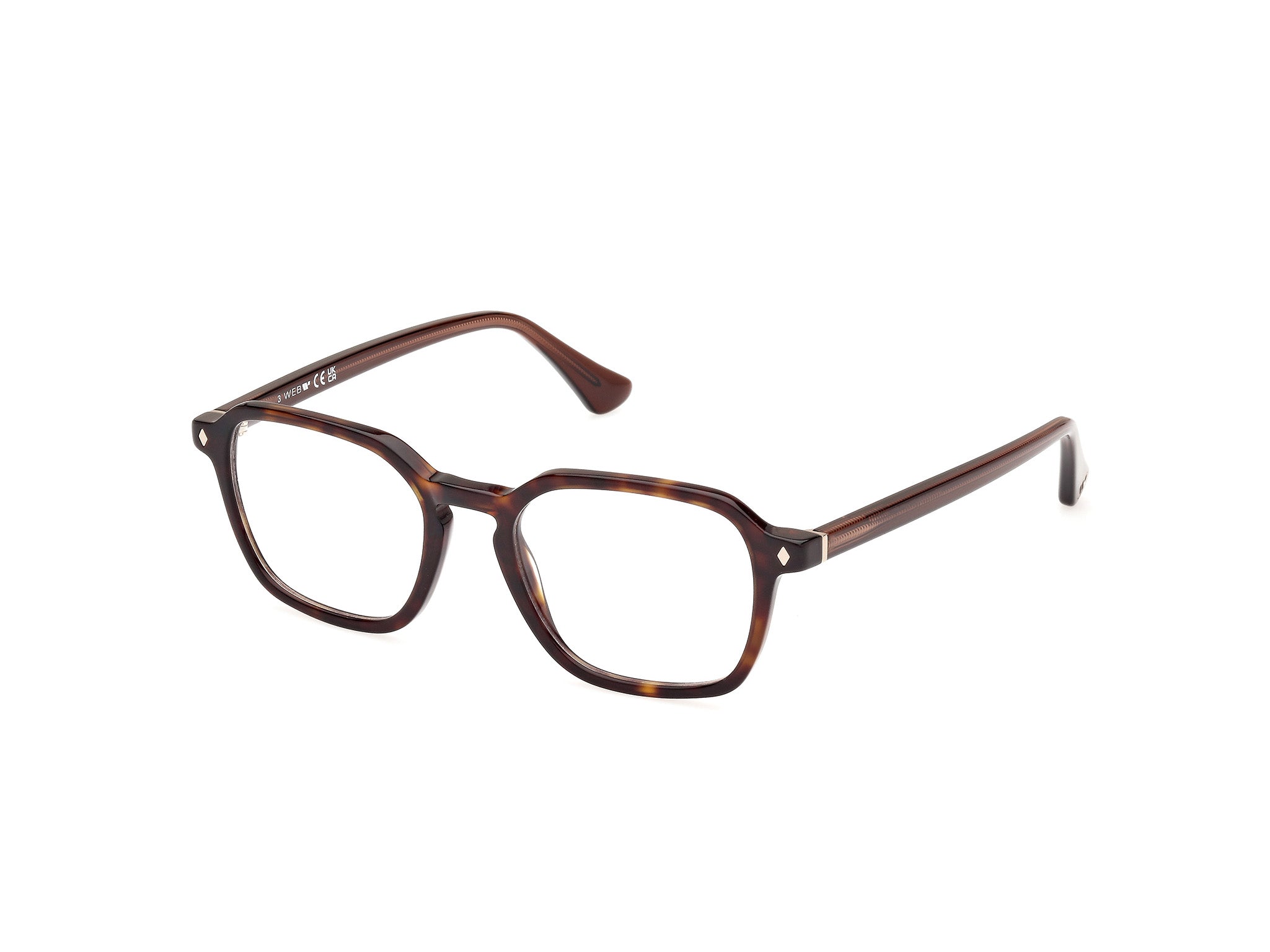 0889214499837 - Herren WE5428 56 Rahmen von BRILLEN Acetat Havanna  Geometrisch Normal