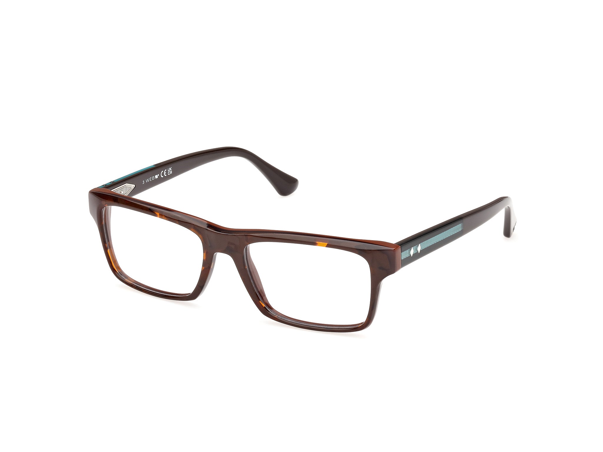 0889214499998 - Herren WE5432 52 Rahmen von BRILLEN Acetat Havanna  Quadratisch Normal