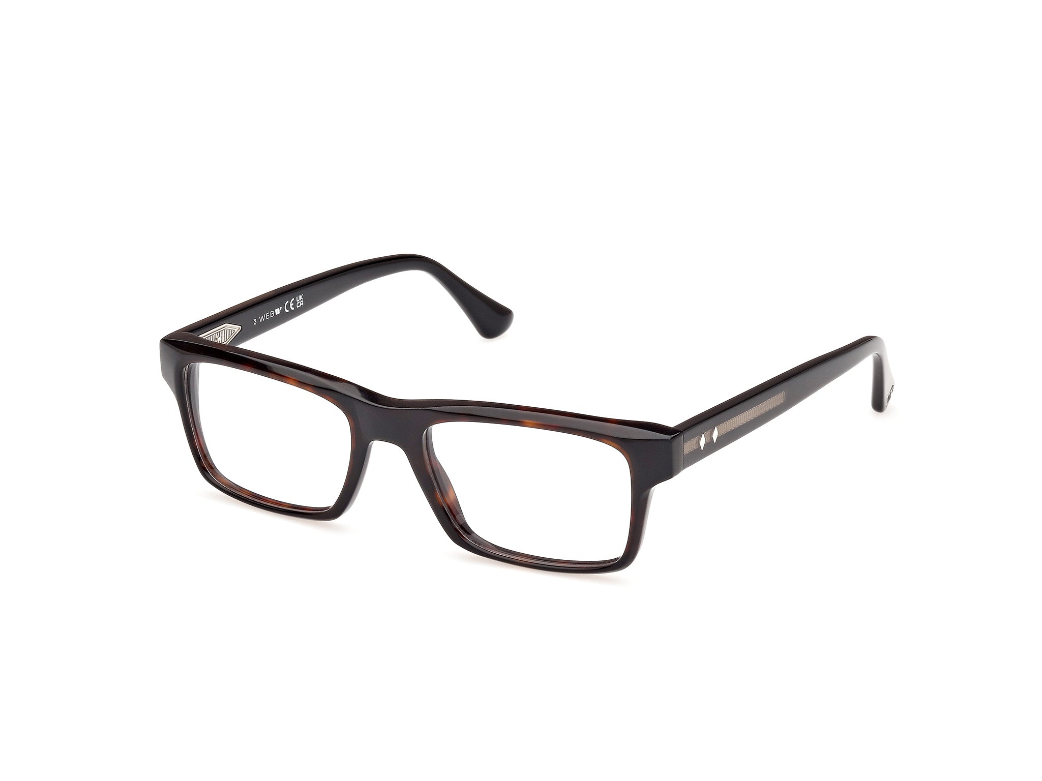 0889214500007 - Herren WE5432 56 Rahmen von BRILLEN Acetat Havanna  Quadratisch Normal