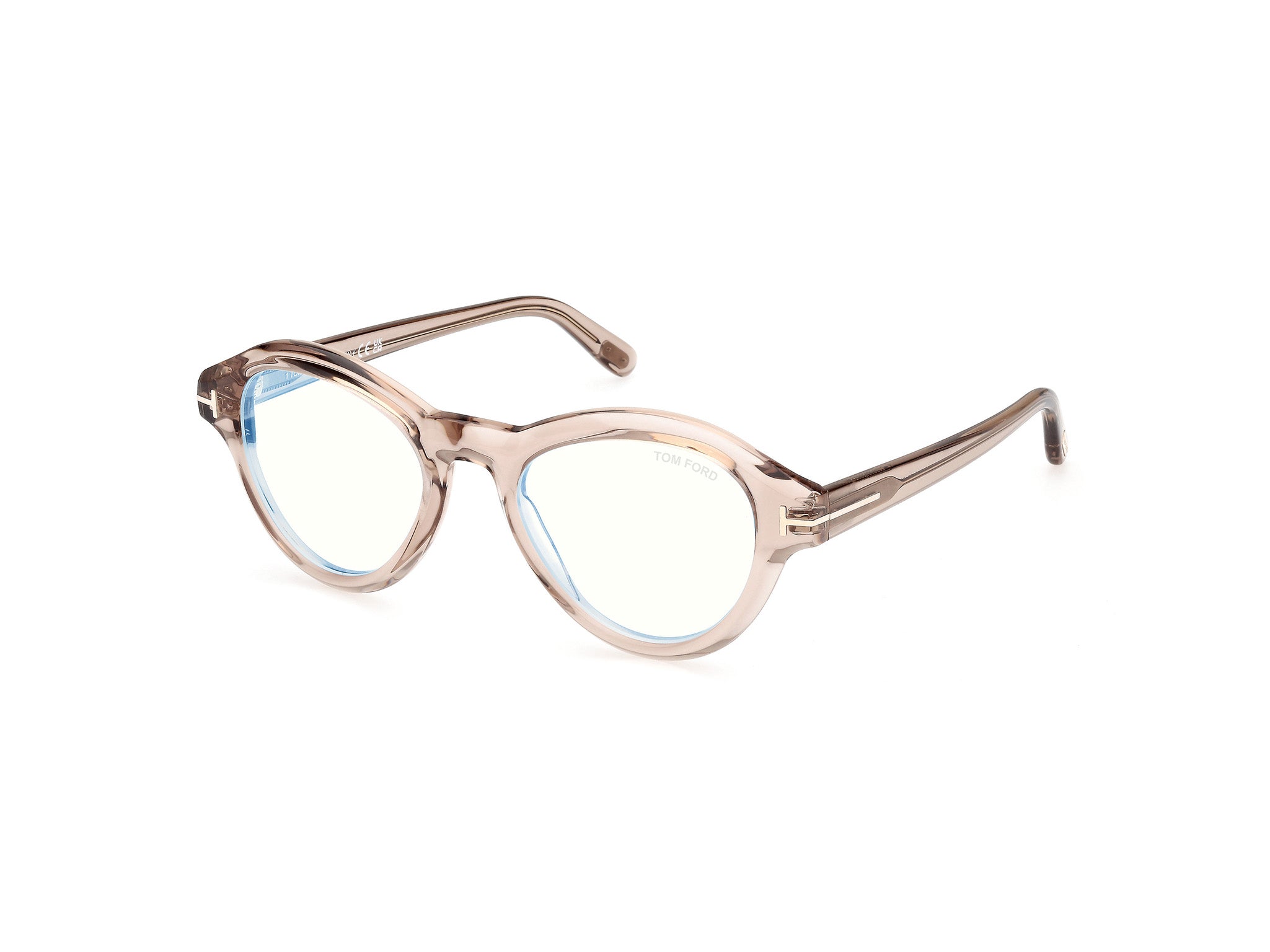 0889214500632 - TOM FORD Herren FT5962-B 45 Rahmen von BRILLEN Acetat Braun  Rund Normal