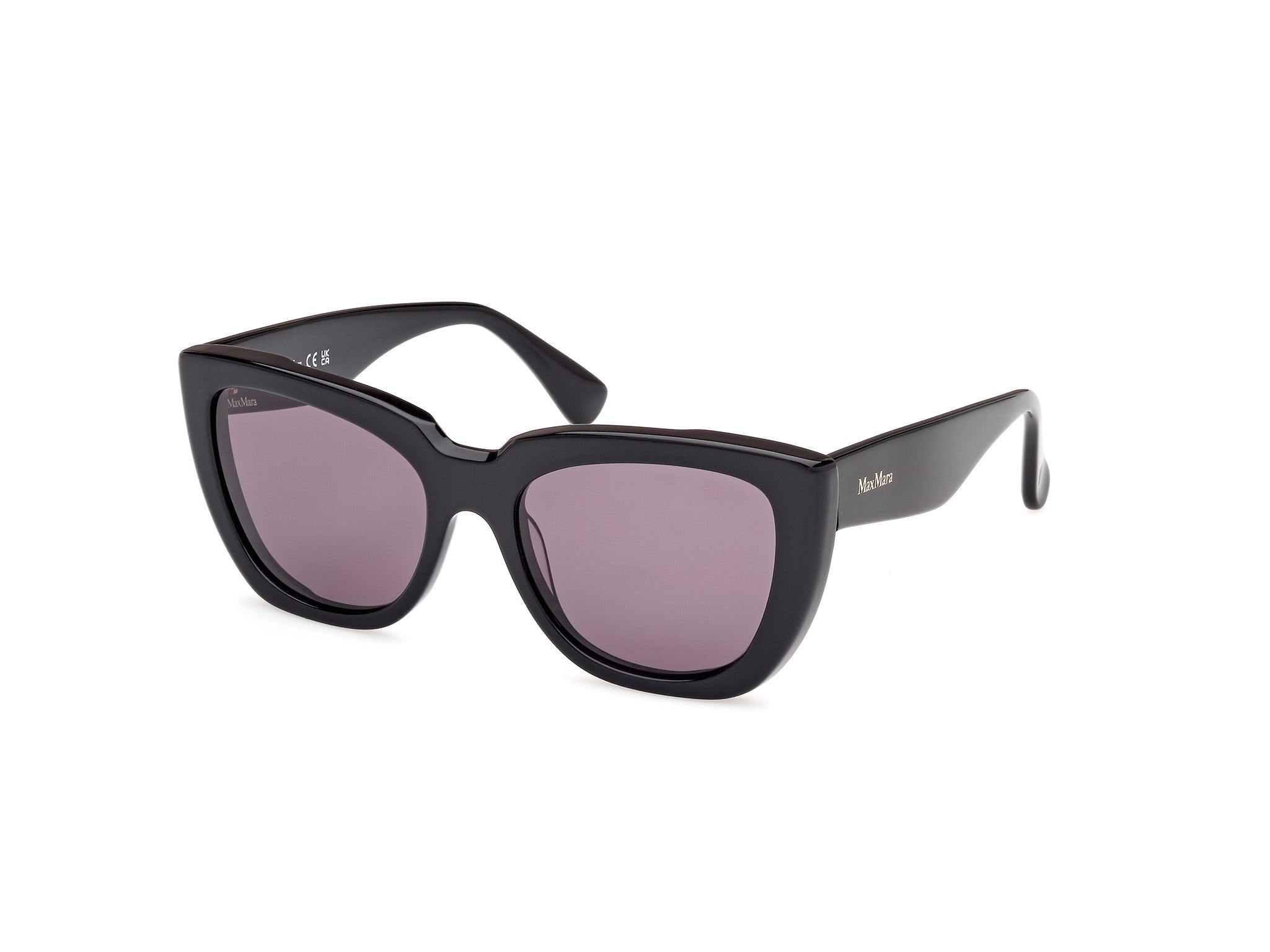 0889214501325 - Damen MM0090 GLIMPSE4 01A Gläser SONNENBRILLEN Acetat Schwarz Rauch Cat Eye Normal