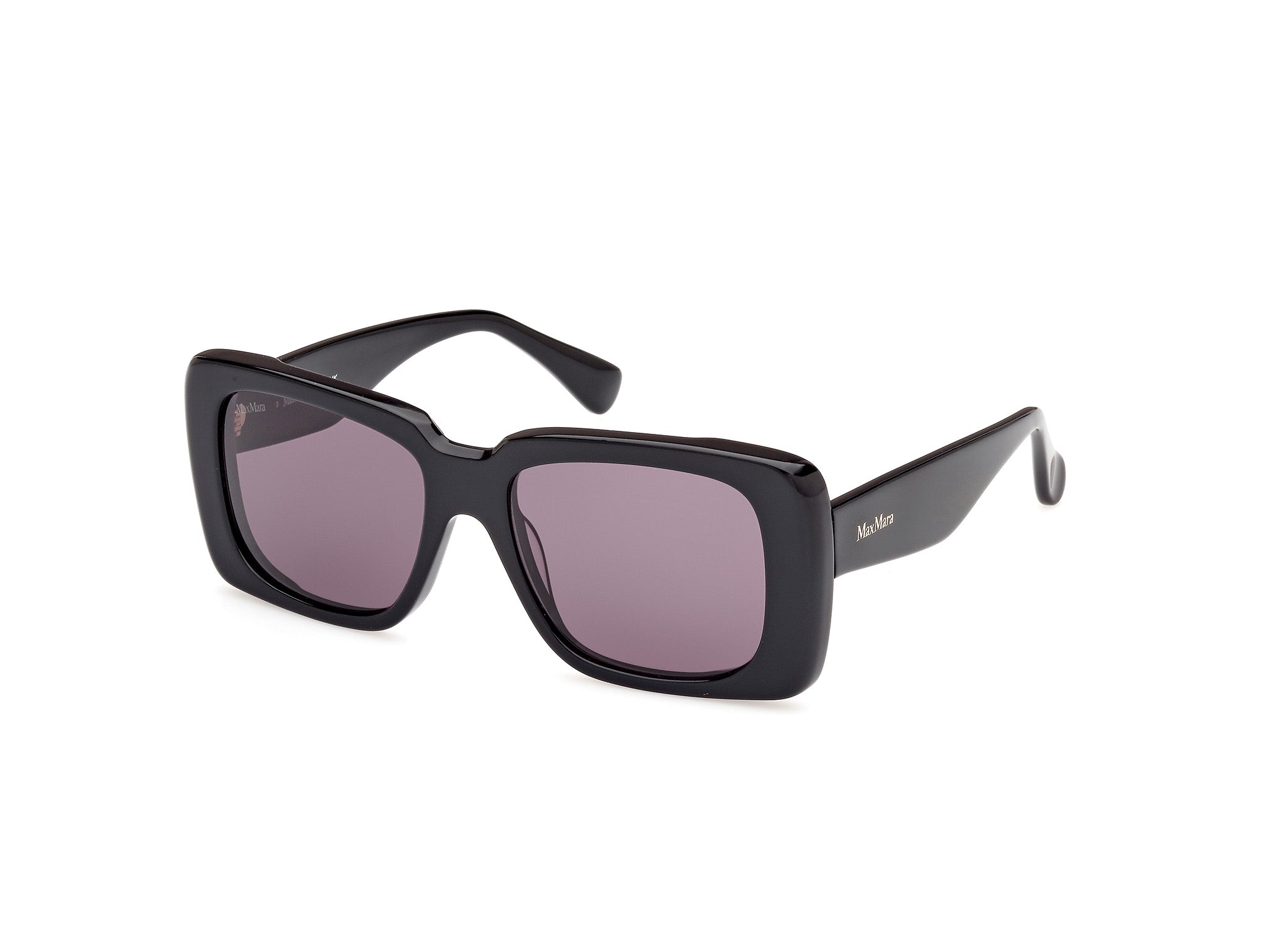 0889214501363 - Damen MM0091 GLIMPSE3 01A Gläser SONNENBRILLEN Acetat Schwarz Rauch Quadratisch Normal