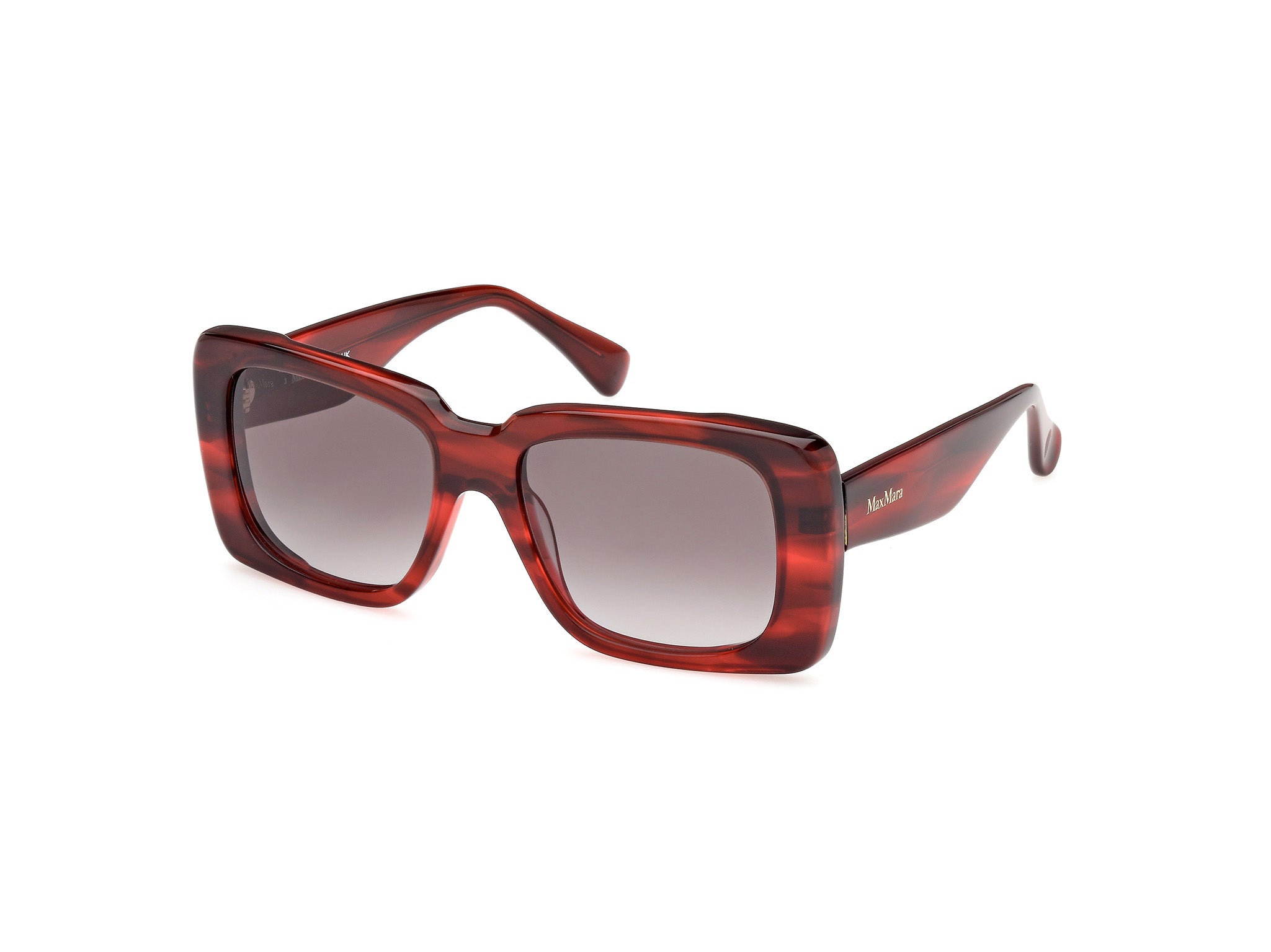 0889214501394 - Damen MM0091 GLIMPSE3 68B Gläser SONNENBRILLEN Acetat Rot Rauch Quadratisch Normal