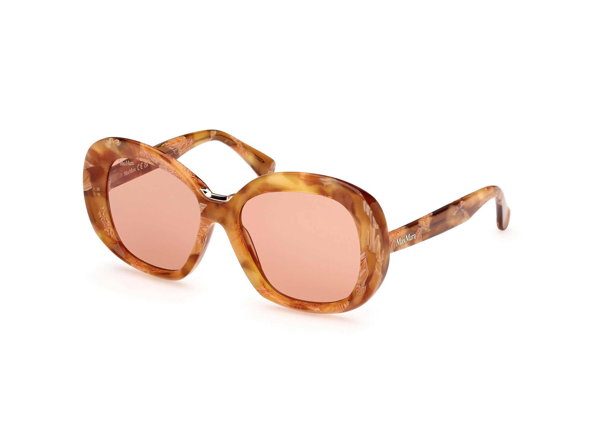 0889214501400 - Frau MM0087 EDNA 56E Gläser SONNENBRILLEN Acetato Havana Marrone Kreisel Normal