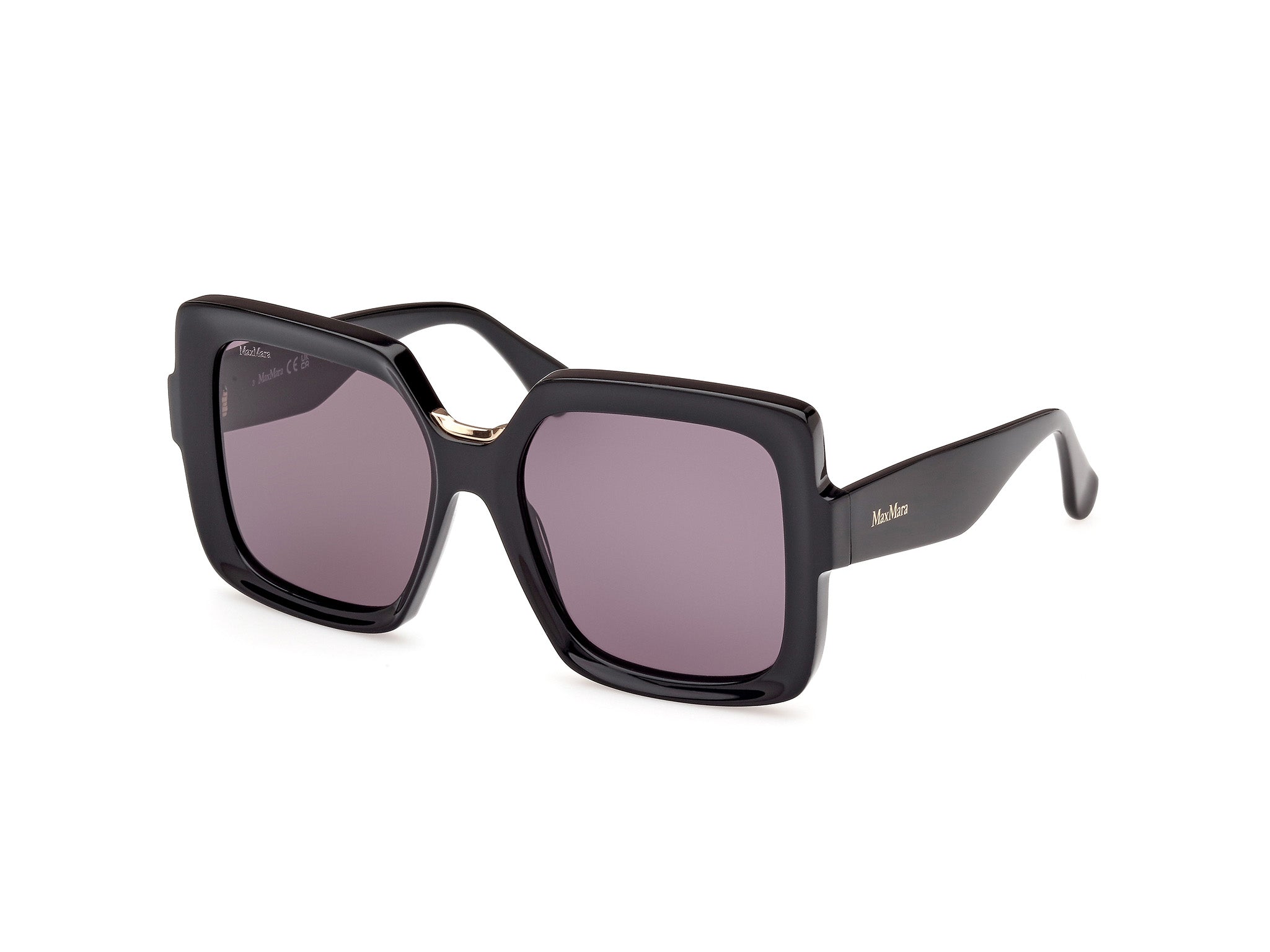 0889214501417 - Damen MM0088 ERNEST 01A Gläser SONNENBRILLEN Acetat Schwarz Rauch Quadratisch Normal