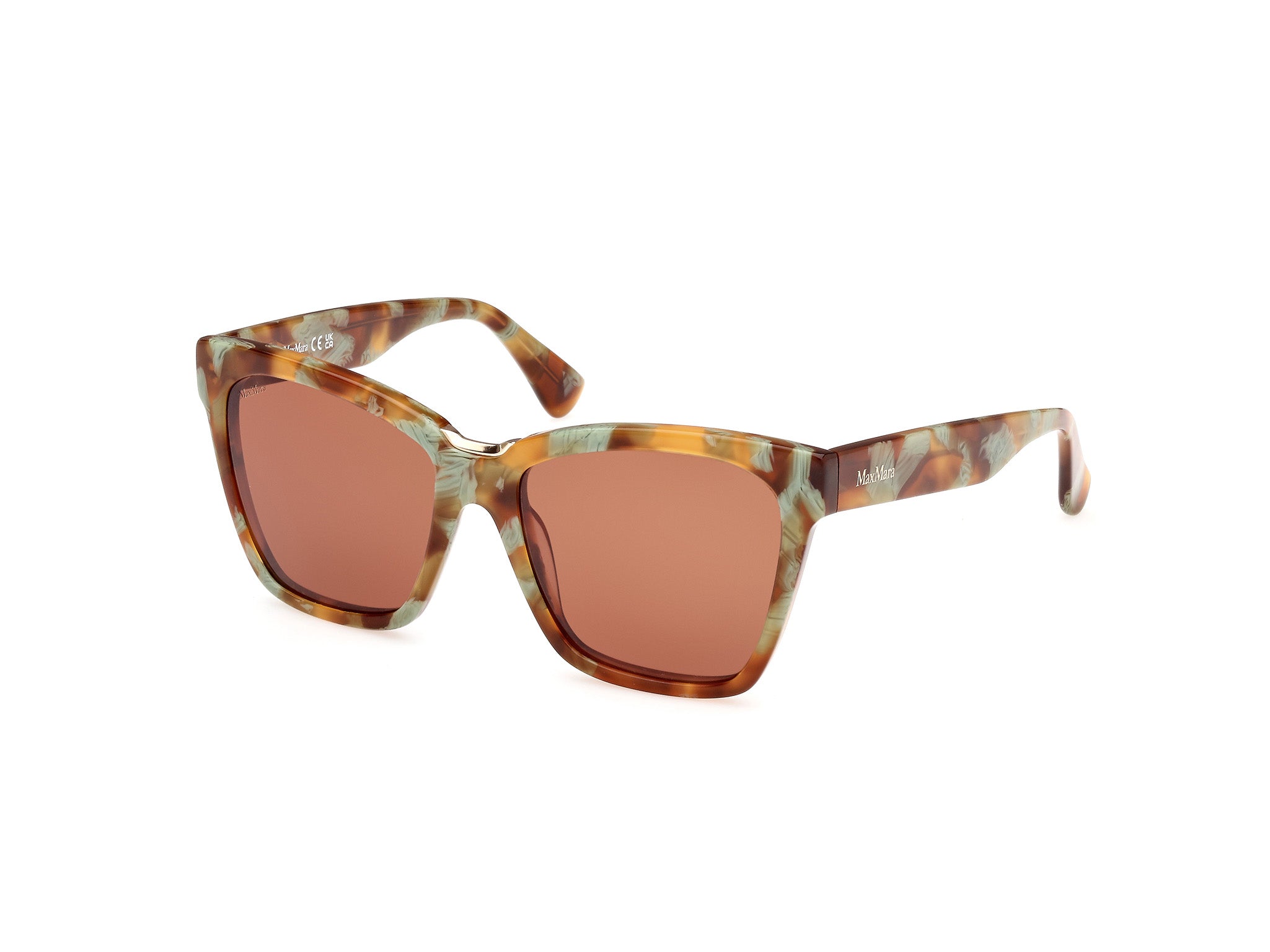 0889214501523 - Damen MM0089 SPARK3 55E Gläser SONNENBRILLEN Acetat Havanna Braun Quadratisch Normal