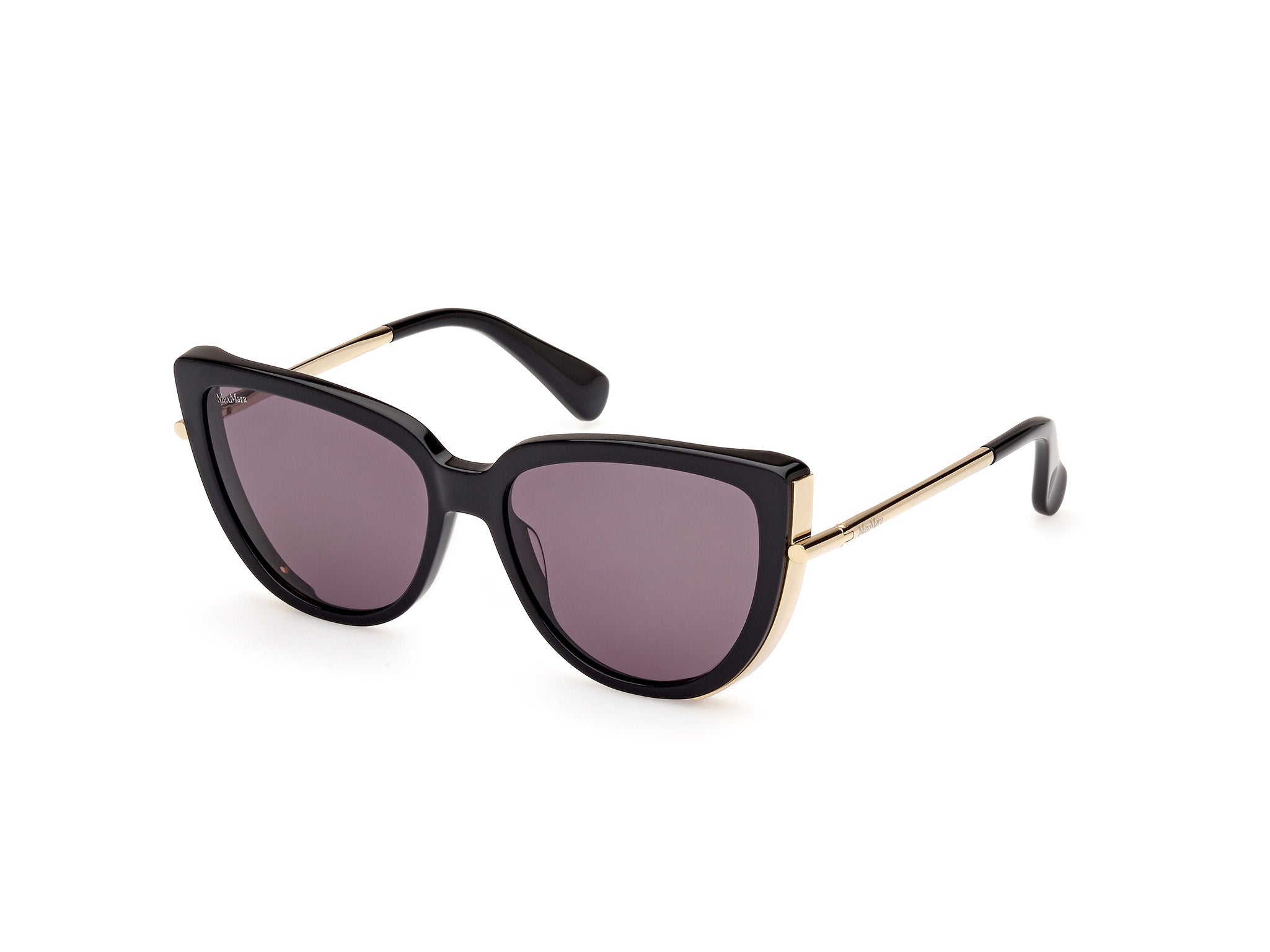 0889214501721 - Damen MM0095 LIZ1 01A Gläser SONNENBRILLEN Acetat Schwarz Rauch Cat Eye Normal