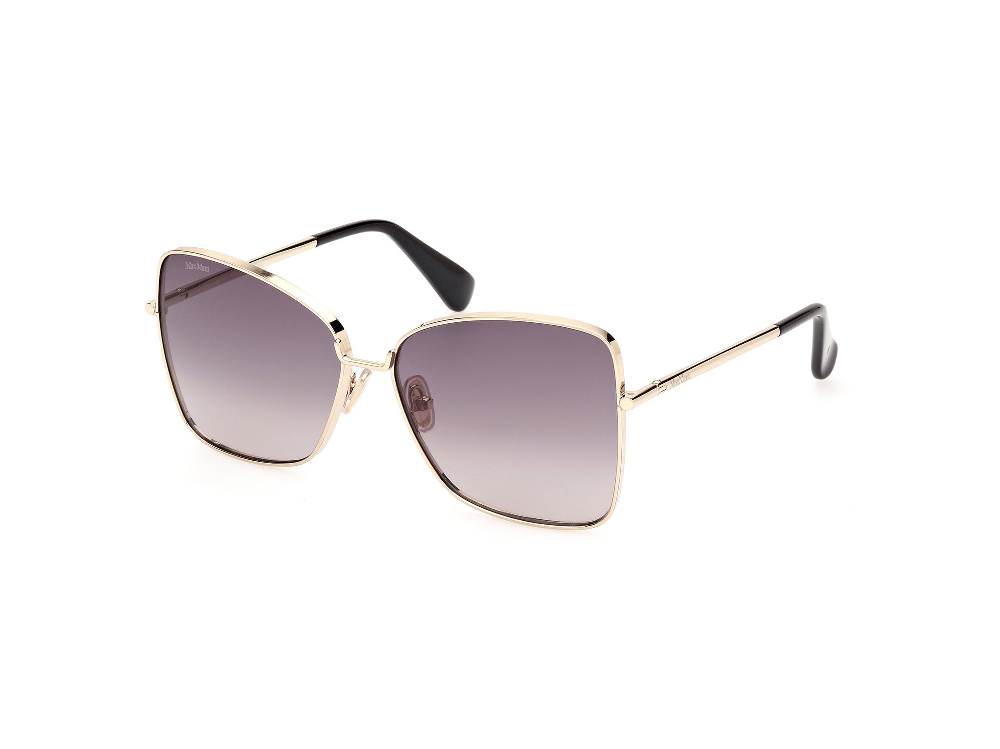 0889214501813 - Damen MM0097 MENTON1 32B Gläser SONNENBRILLEN Metall Gold Rauch Schmetterling Normal