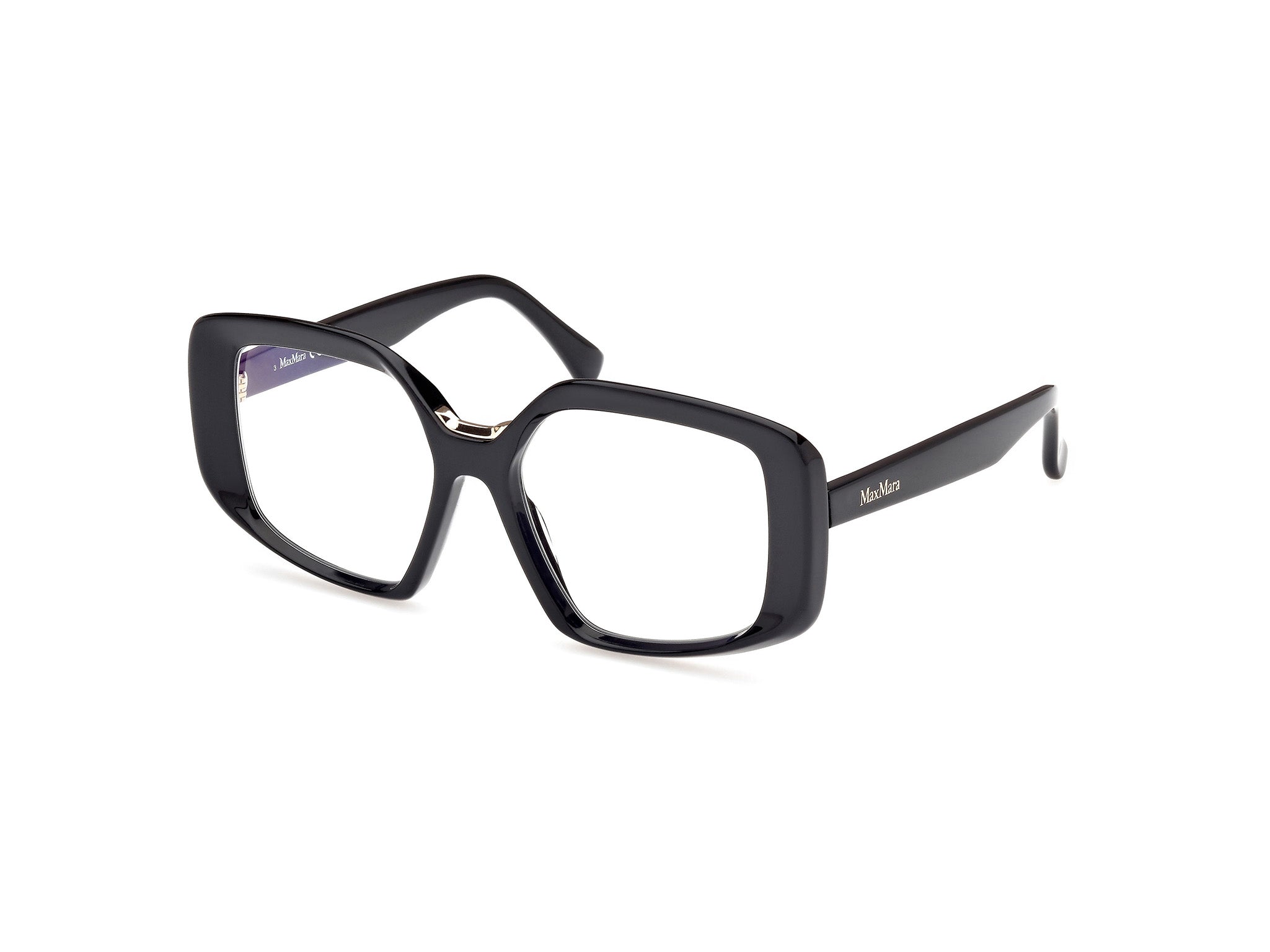 0889214501844 - Damen MM5131-B 001 Rahmen von BRILLEN Acetat Schwarz  Geometrisch Normal