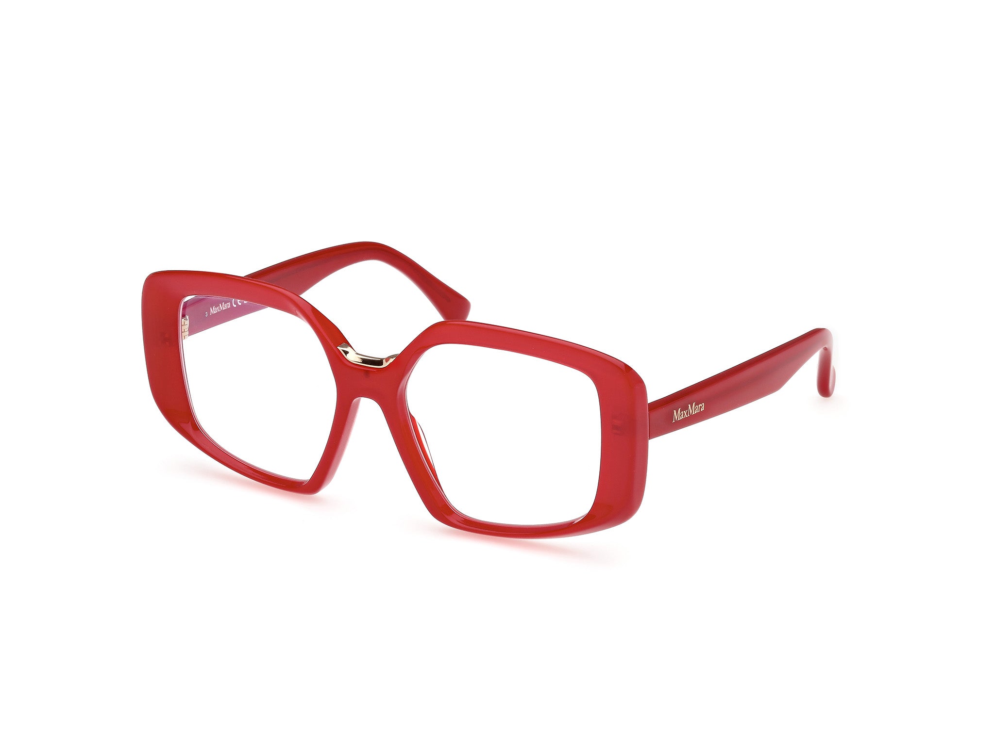 0889214501868 - Frau MM5131-B 066 Rahmen von BRILLEN Acetato Rosso  Geometrica Normal