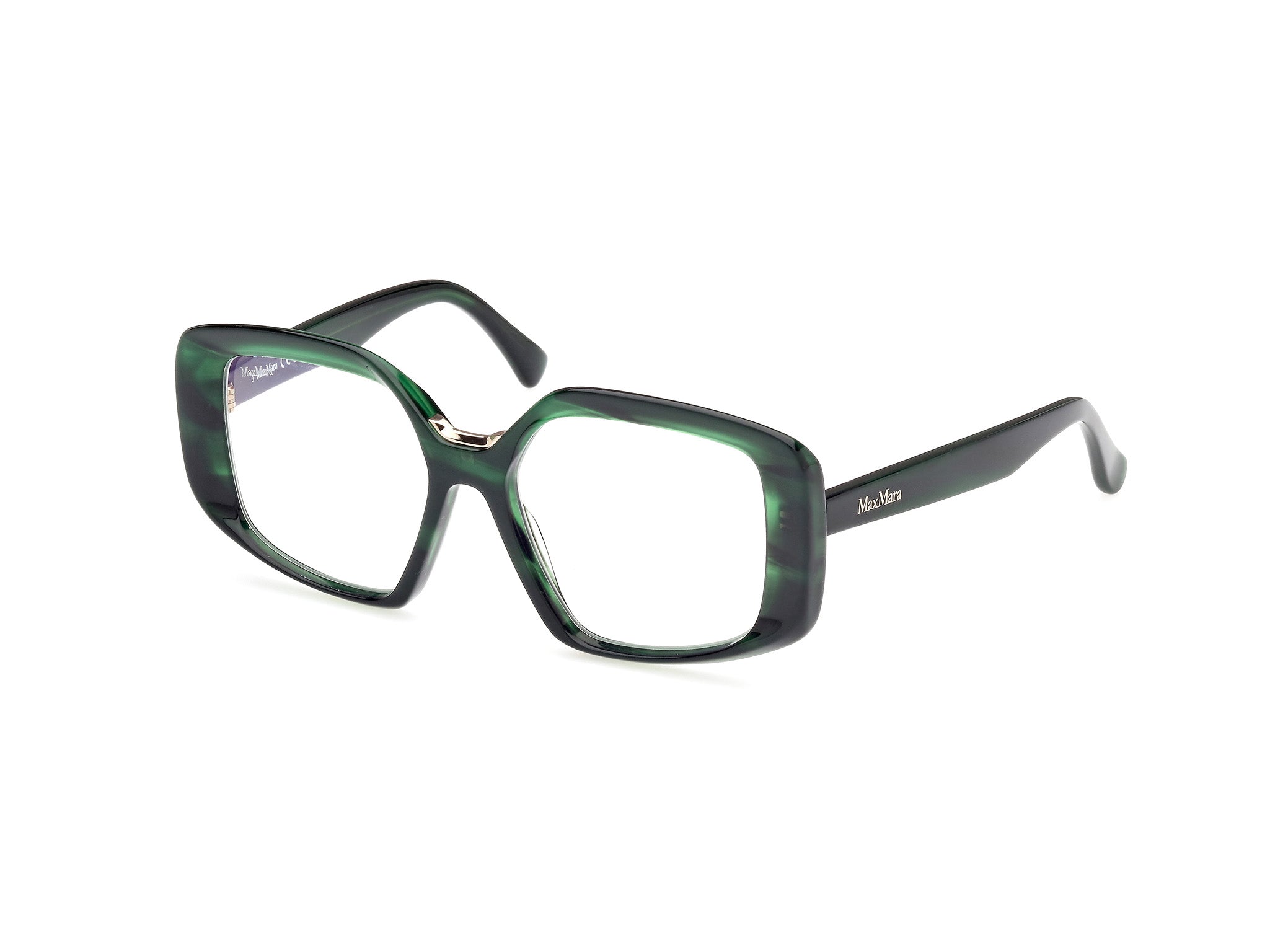 0889214501875 - Damen MM5131-B 098 Rahmen von BRILLEN Acetat Grün  Geometrisch Normal