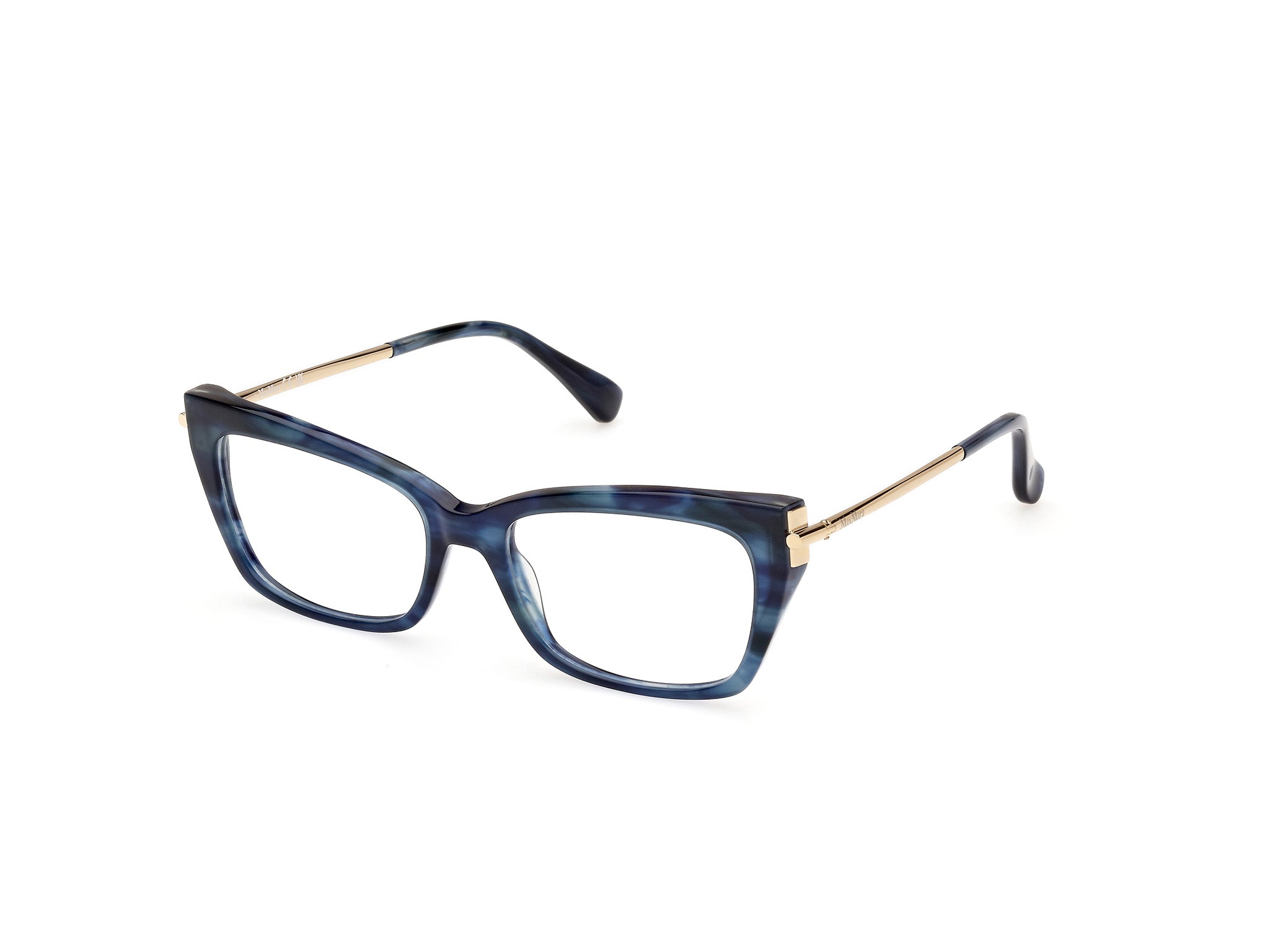 0889214502117 - Frau MM5137 092 Rahmen von BRILLEN Acetato Blu  Katzenauge Normal