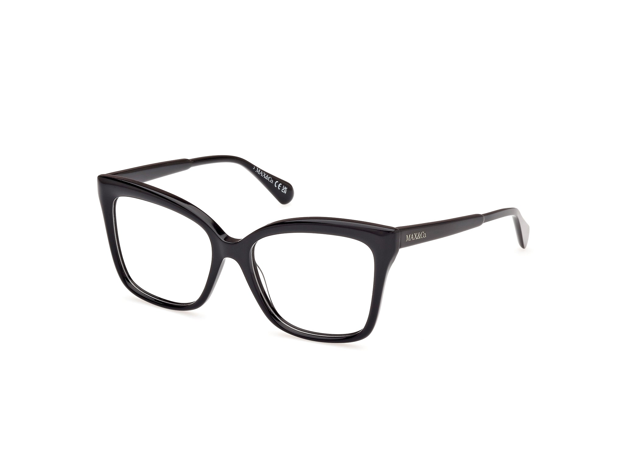 0889214502827 - Damen MO5130 001 Rahmen von BRILLEN Acetat Schwarz  Quadratisch Normal