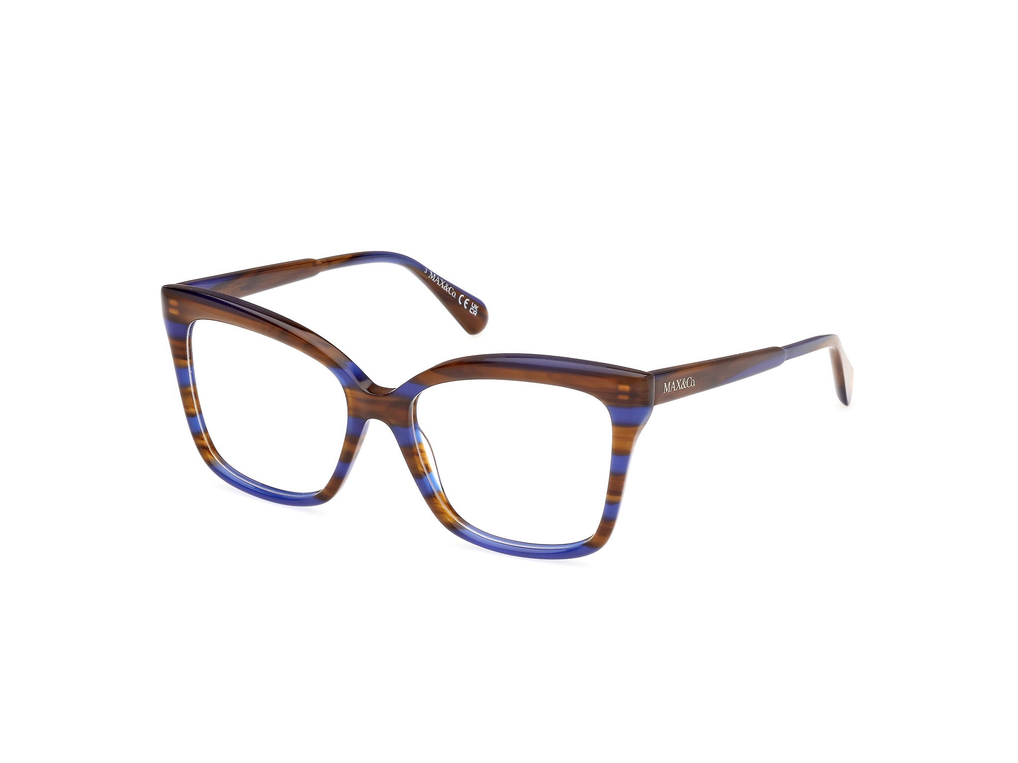 0889214502841 - Damen MO5130 092 Rahmen von BRILLEN Acetat Blau  Quadratisch Normal