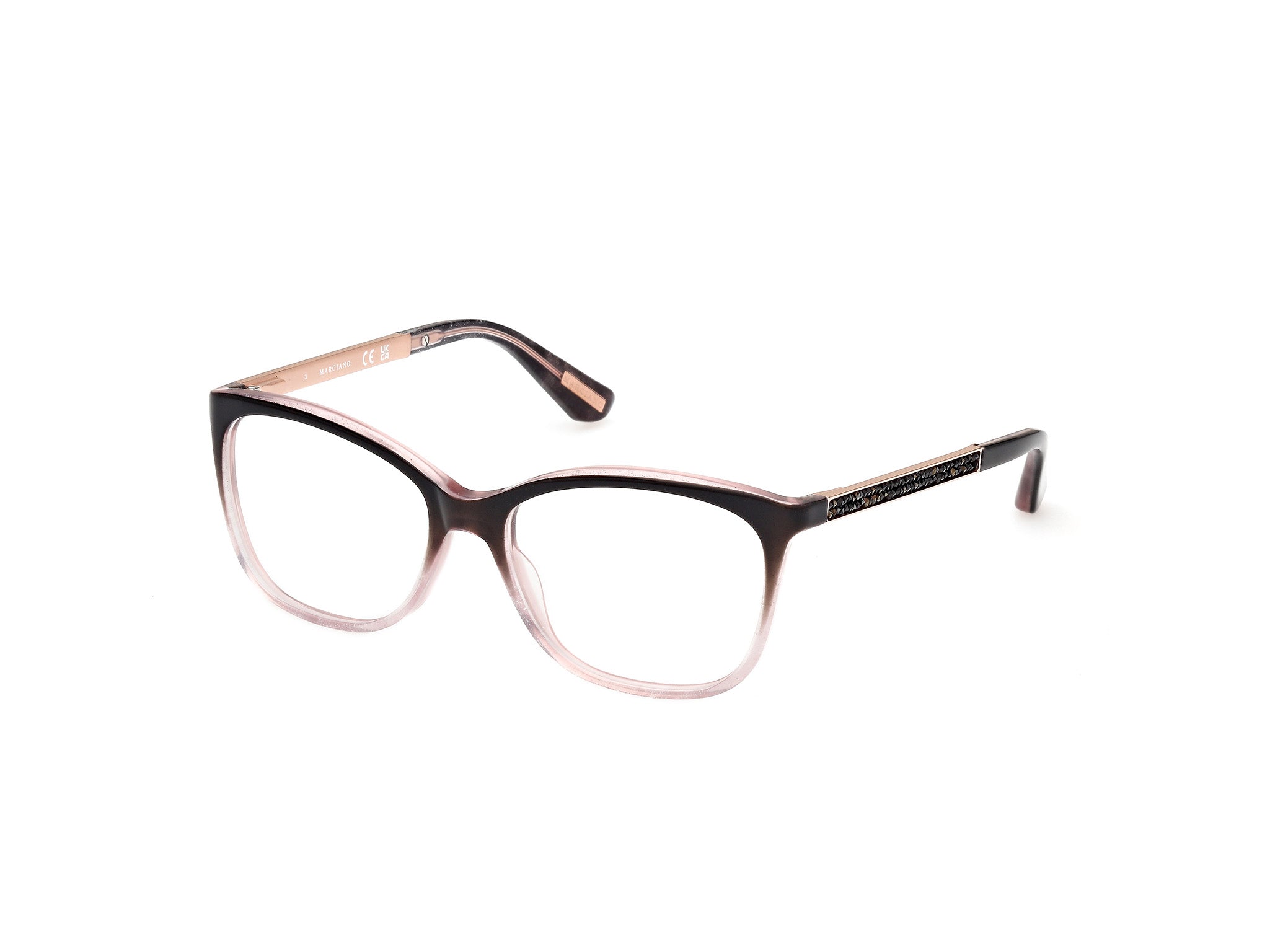 0889214505583 - Damen GM0281 5 Rahmen von BRILLEN Acetat Schwarz  Quadratisch Normal