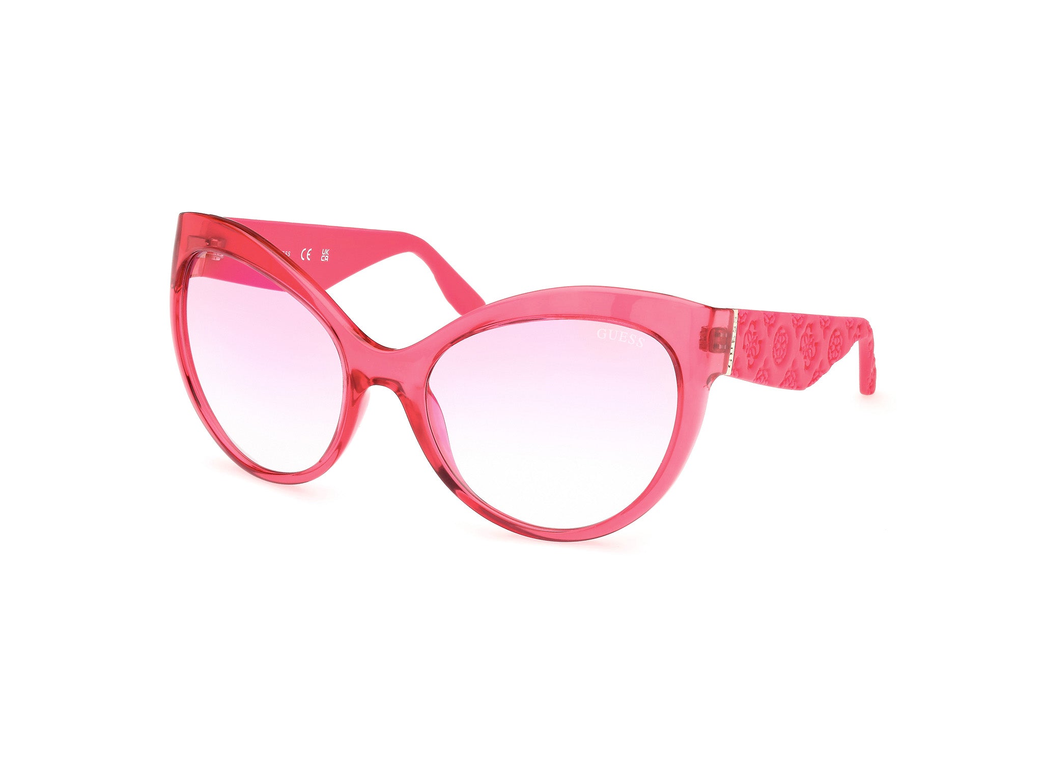 0889214508171 - Damen GU00130 72U Gläser SONNENBRILLEN Injiziert Rosa Bordeaux Schmetterling Normal 0889214508171 - Damen GU00130 72U Gläser SONNENBRILLEN Injiziert Rosa Bordeaux Schmetterling Normal