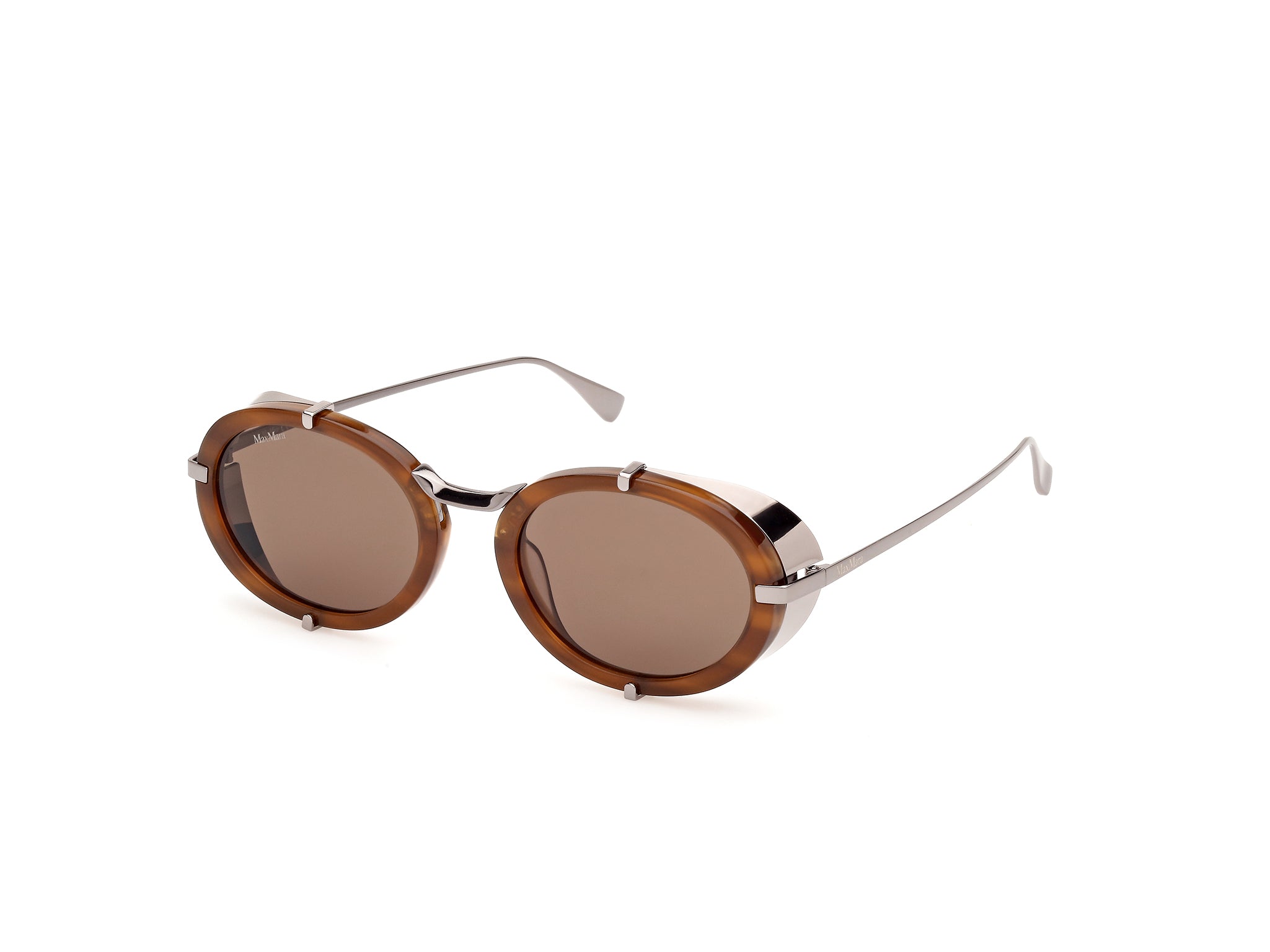 0889214509291 - Frau MM0103 SELMA 50E Gläser SONNENBRILLEN Acetato Marrone Marrone Kreisel Normal