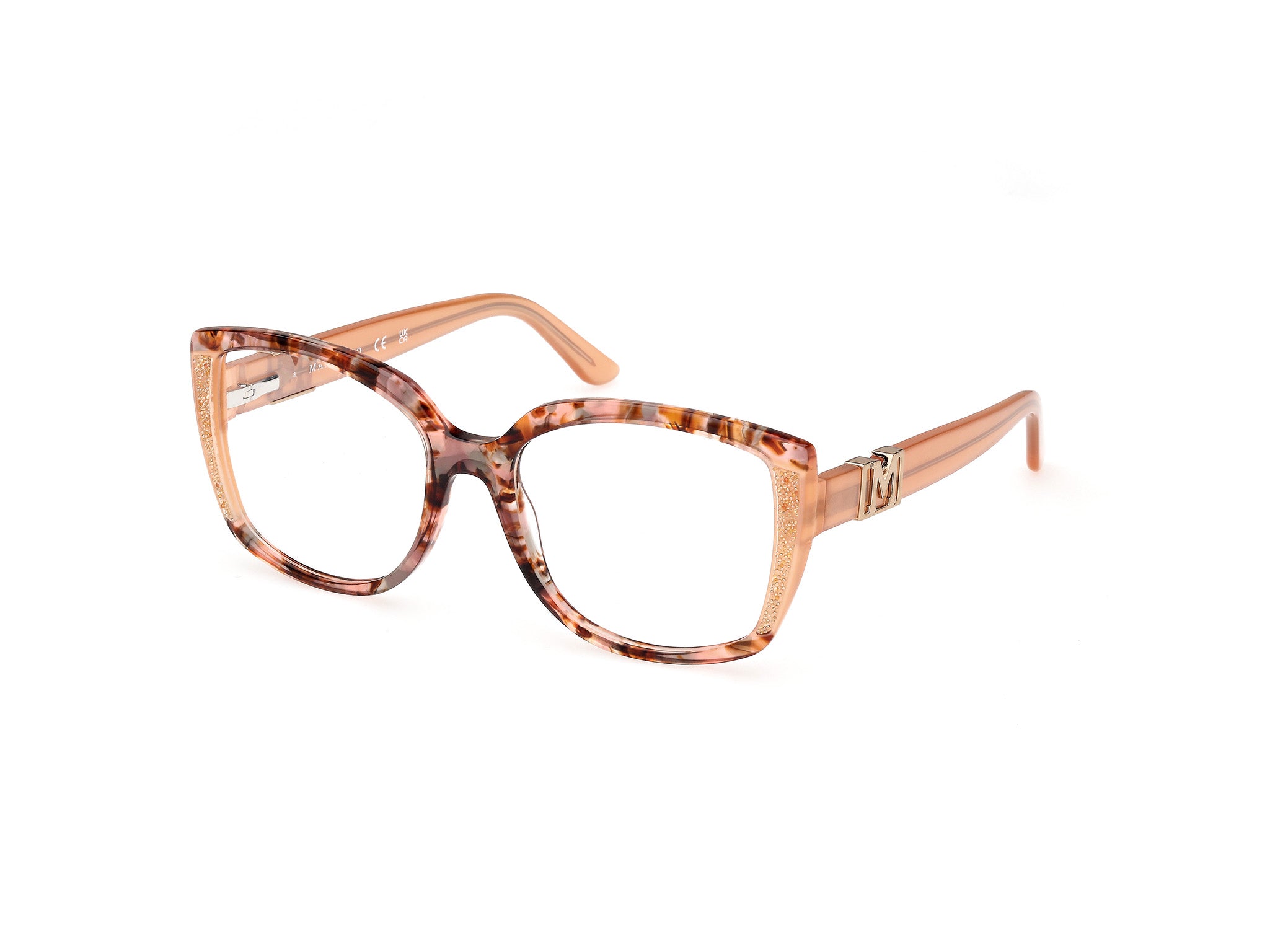 0889214509574 - Damen GM50012 44 Rahmen von BRILLEN Acetat Orange  Quadratisch Normal