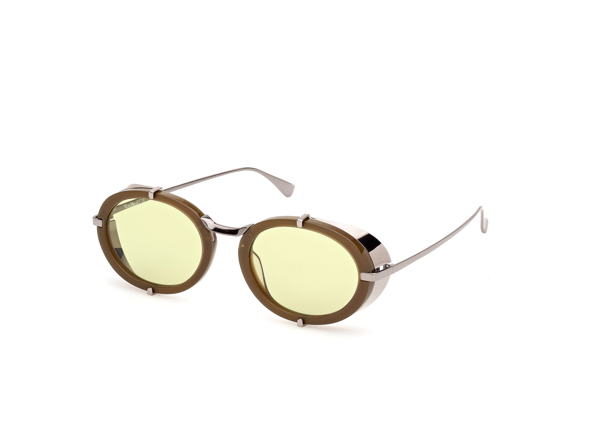 0889214509710 - Frau MM0103 SELMA 96N Gläser SONNENBRILLEN Acetato Verde Verde Kreisel Normal