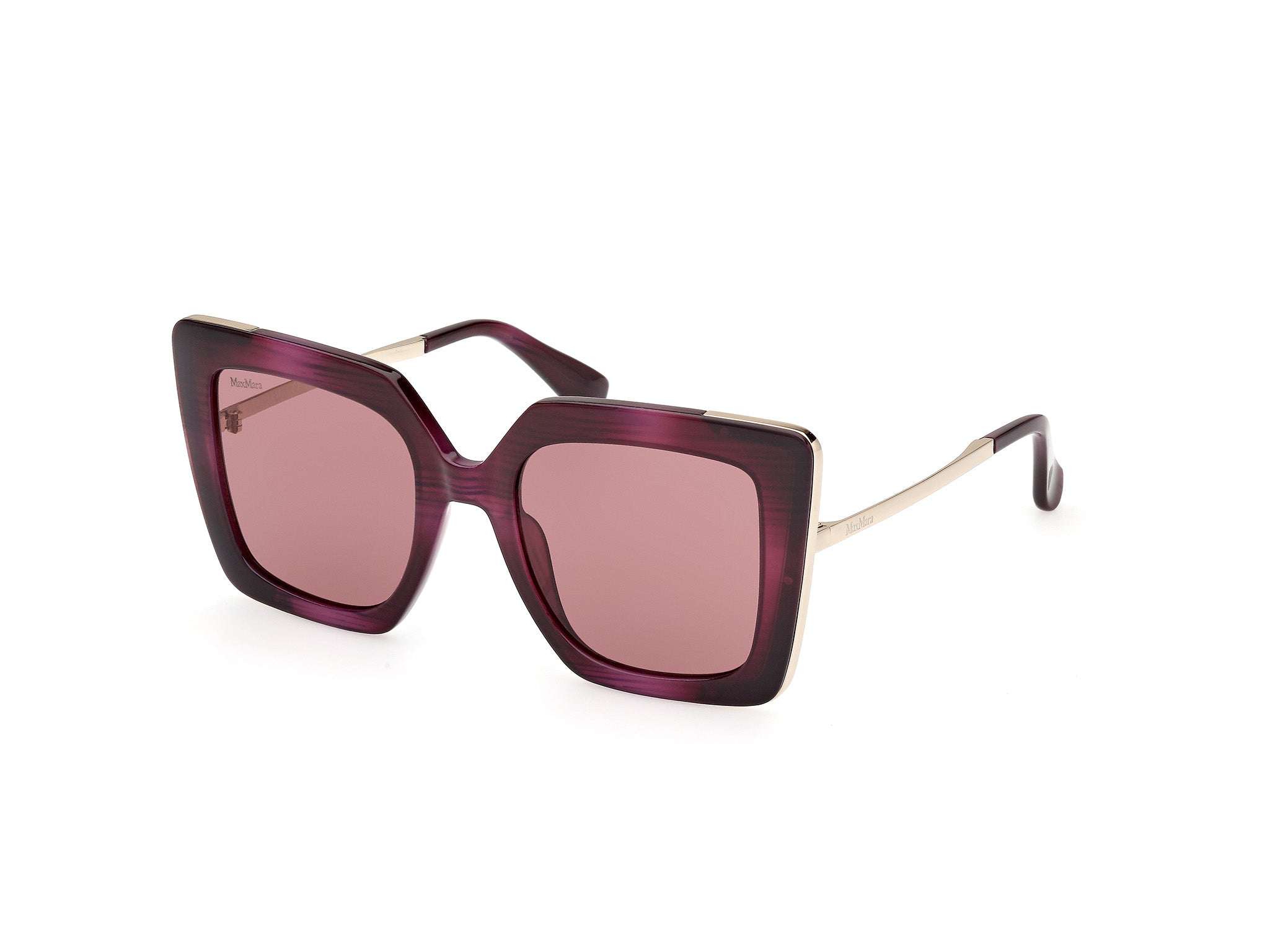 0889214509741 - Damen MM0051 DESIGN4 83W Gläser SONNENBRILLEN Injiziert Violett Blau Cat Eye Normal