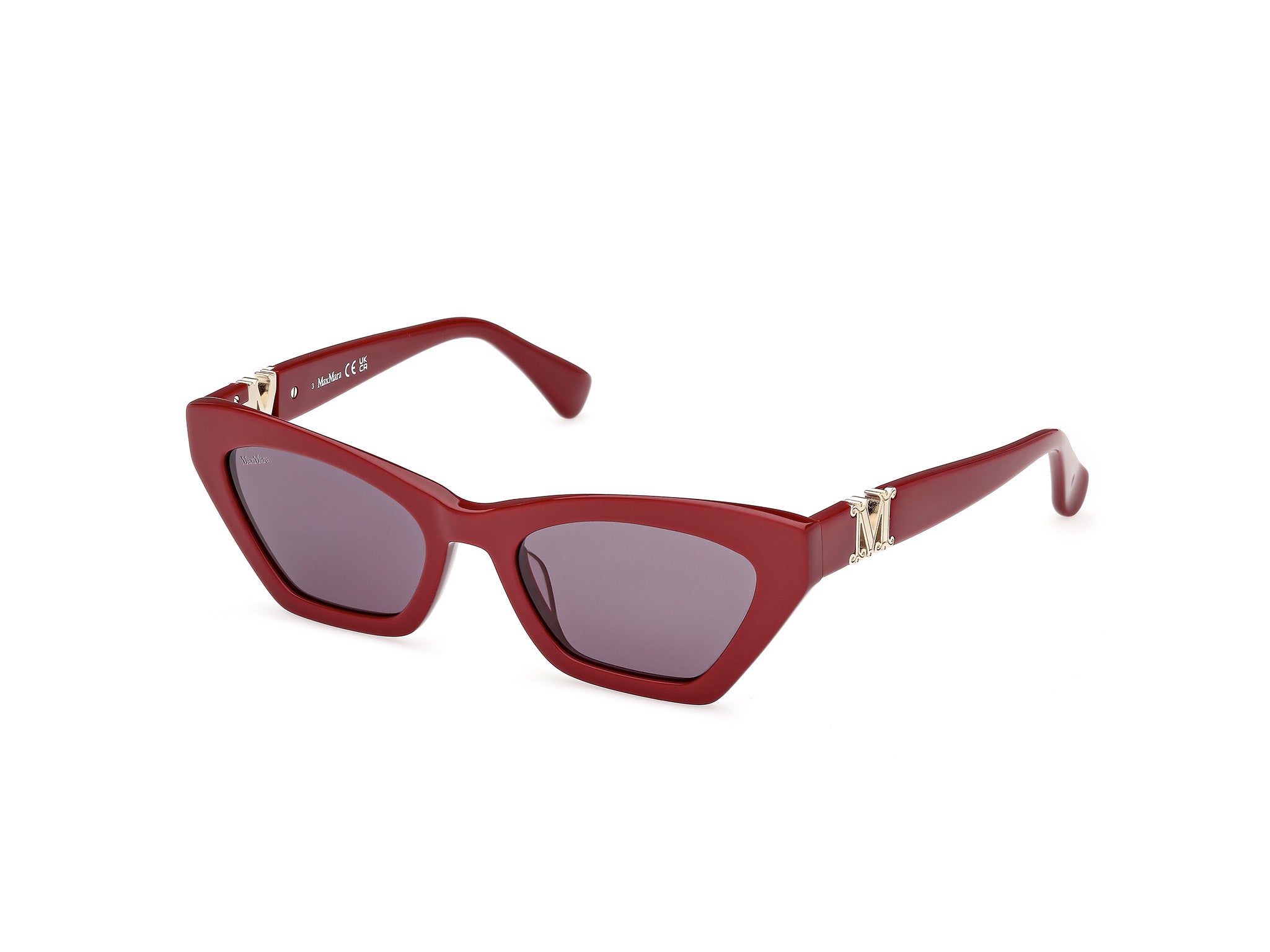 0889214509772 - Damen MM0057 EMME13 69A Gläser SONNENBRILLEN Acetat Bordeaux Rauch Cat Eye Normal