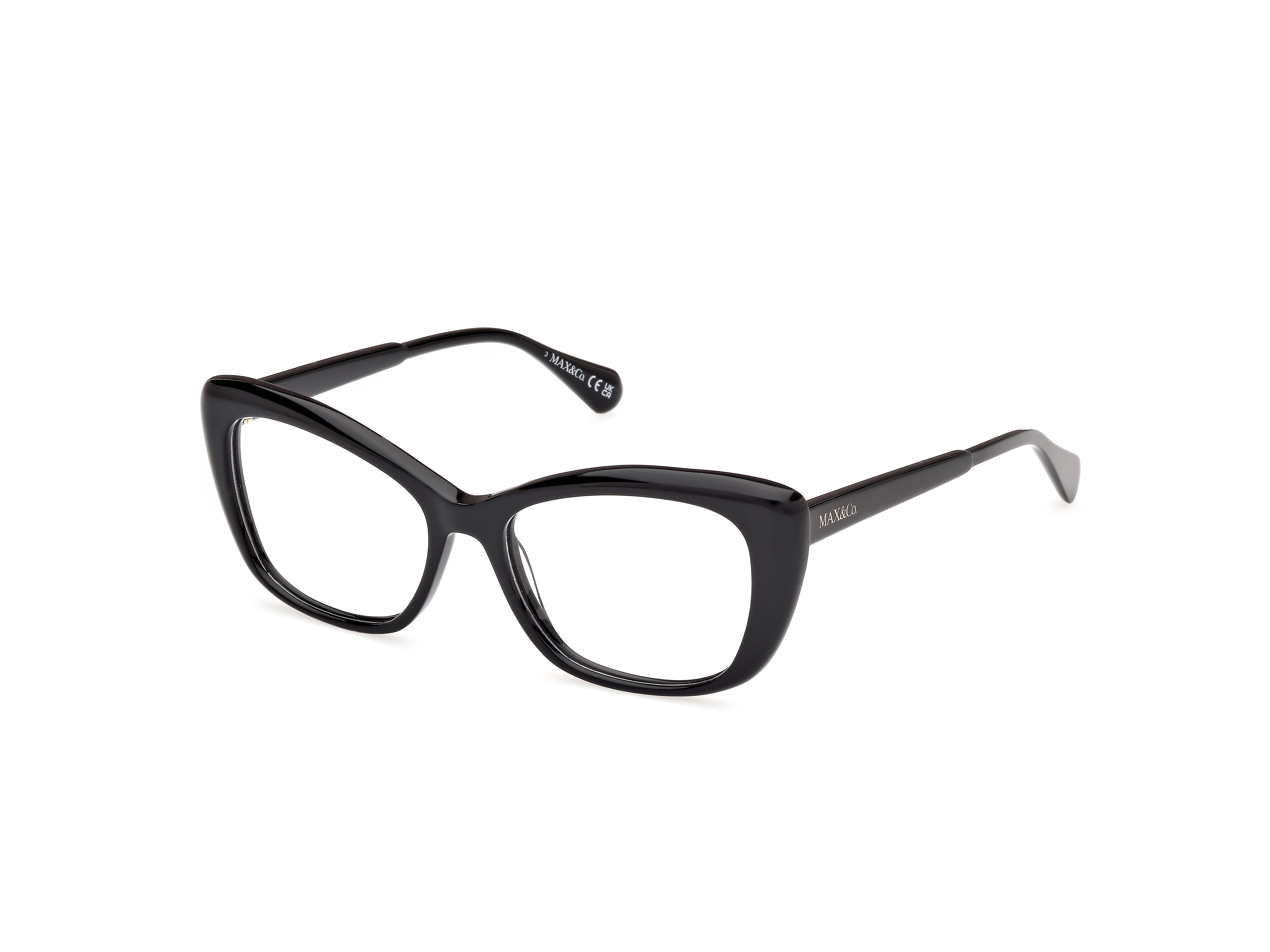 0889214510099 - Damen MO5143 001 Rahmen von BRILLEN Acetat Schwarz  Cat Eye Normal