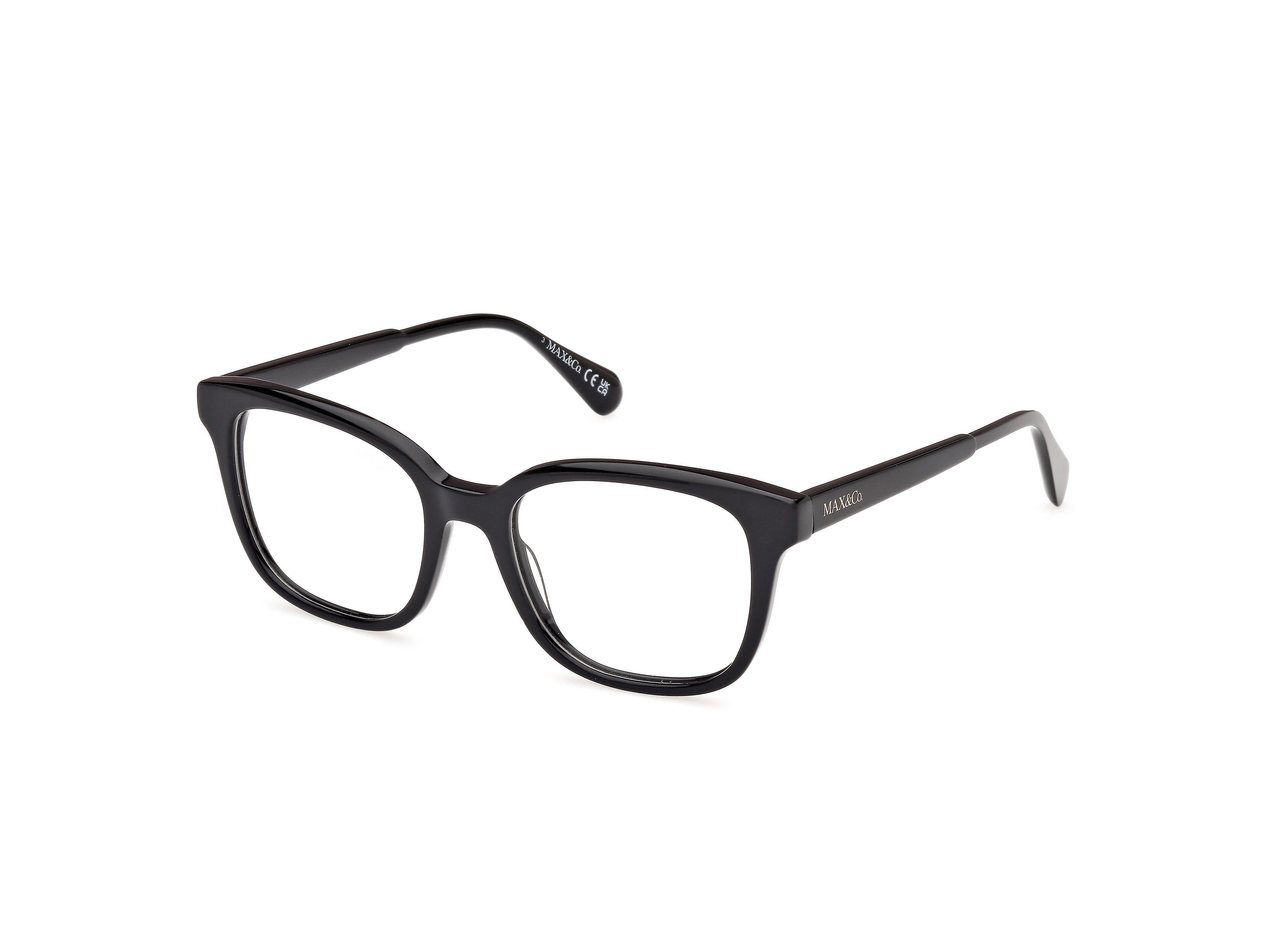 0889214510167 - Damen MO5144 001 Rahmen von BRILLEN Acetat Schwarz  Rund Normal