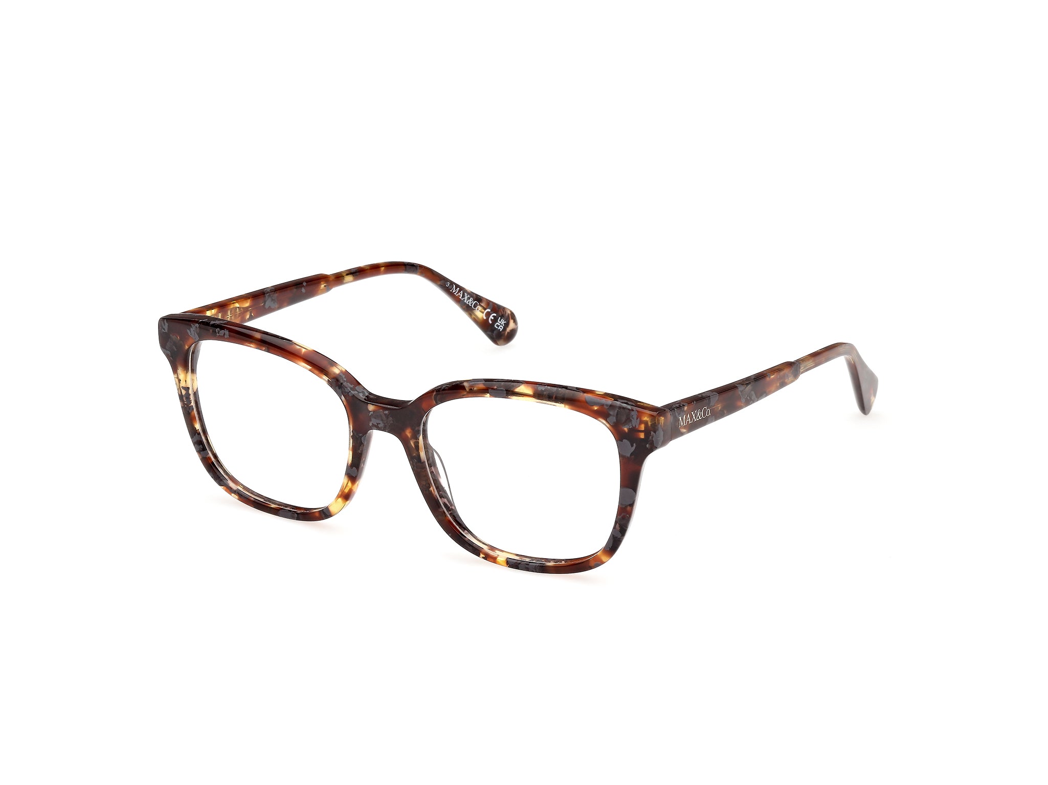 0889214510181 - Damen MO5144 055 Rahmen von BRILLEN Acetat Havanna  Rund Normal