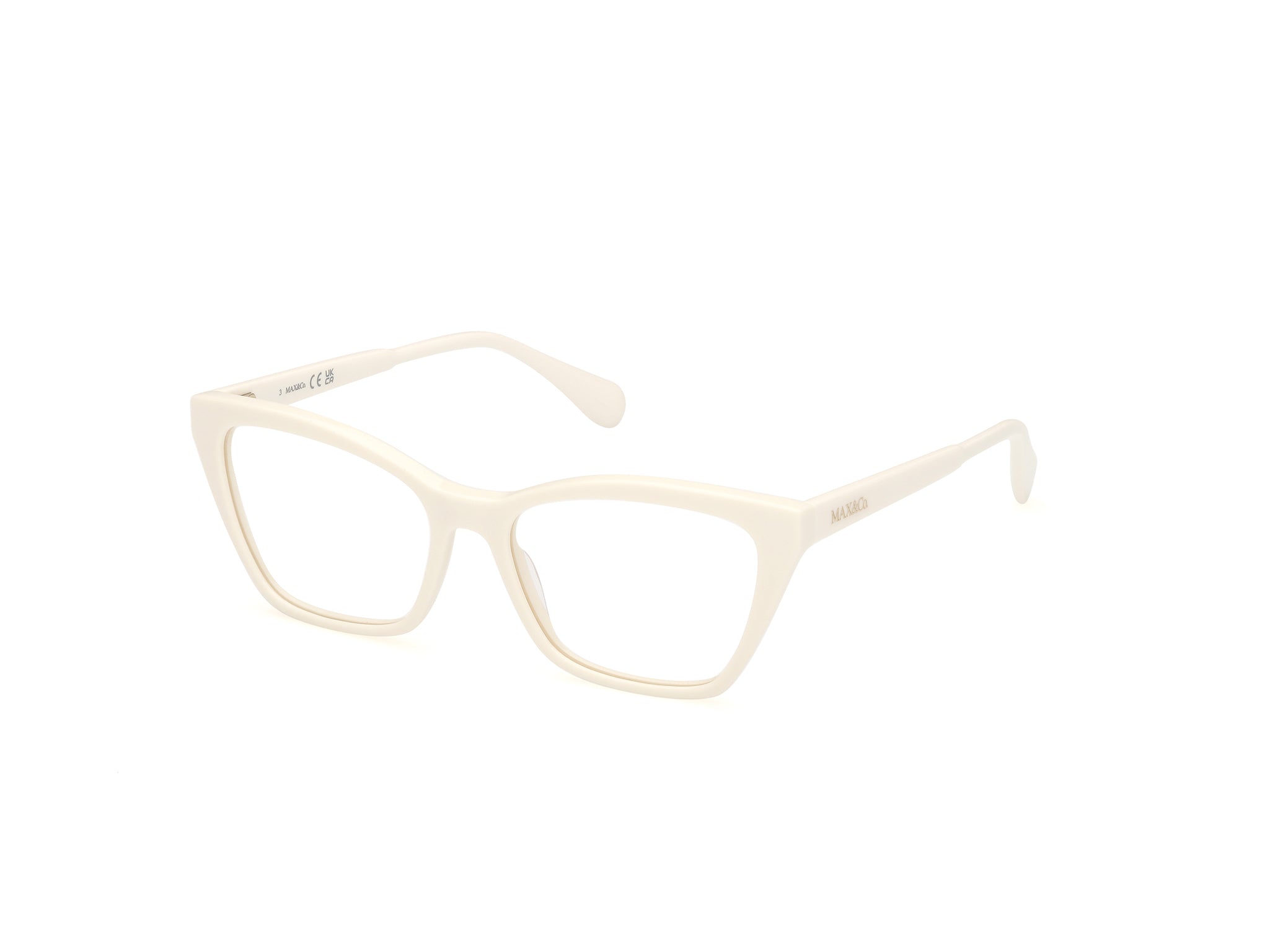 0889214511515 - Damen MO5001 021 Rahmen von BRILLEN Acetat Weiß  Cat Eye Normal