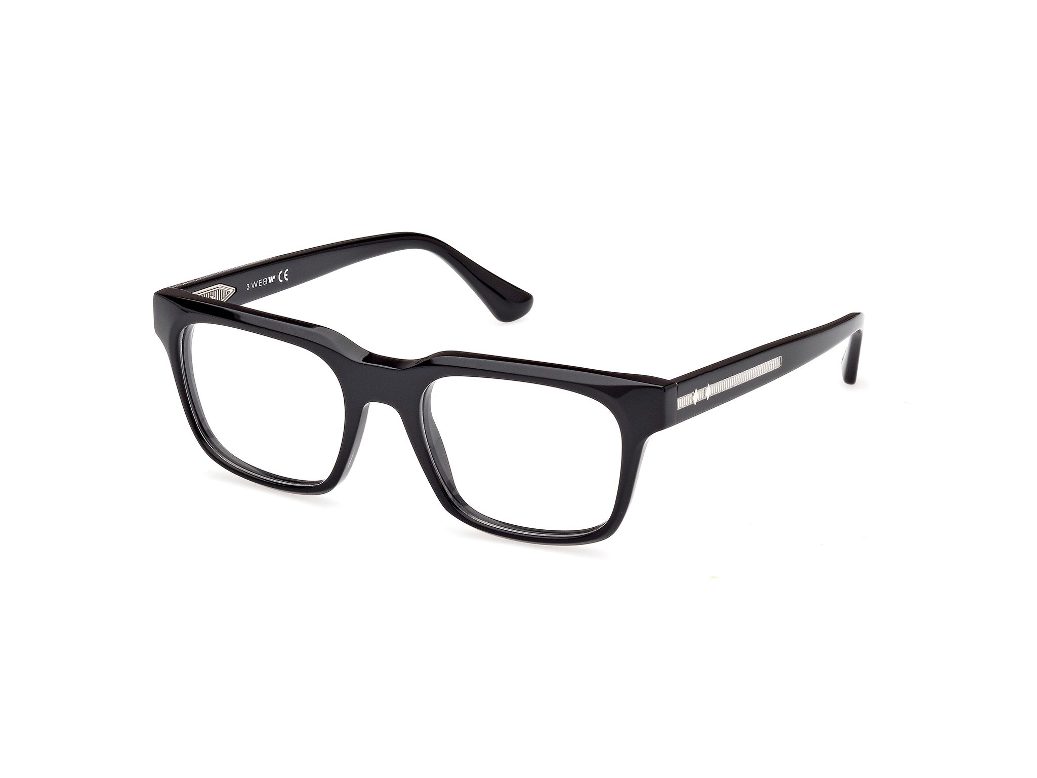 0889214515650 - Herren WE5412 52 Rahmen von BRILLEN Acetat Havanna  Quadratisch Normal