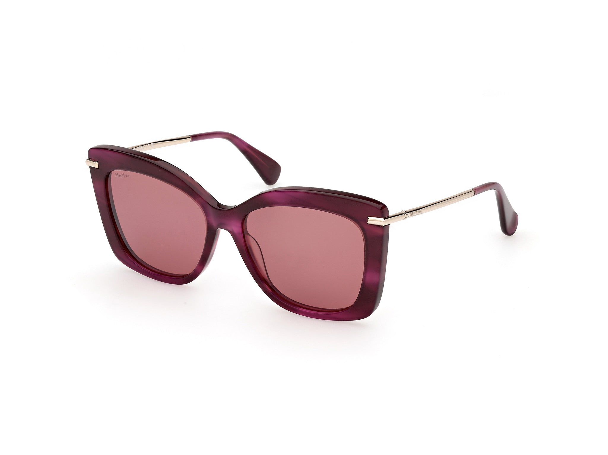 0889214516459 - Damen MM0101 BETH1 83W Gläser SONNENBRILLEN Acetat Violett Blau Schmetterling Normal