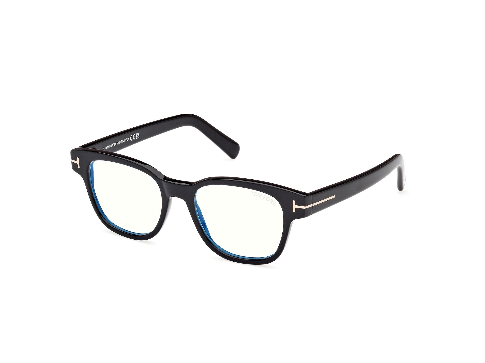 0889214522351 - TOM FORD Herren FT5977-B 1 Rahmen von BRILLEN Acetat Schwarz  Quadratisch Normal