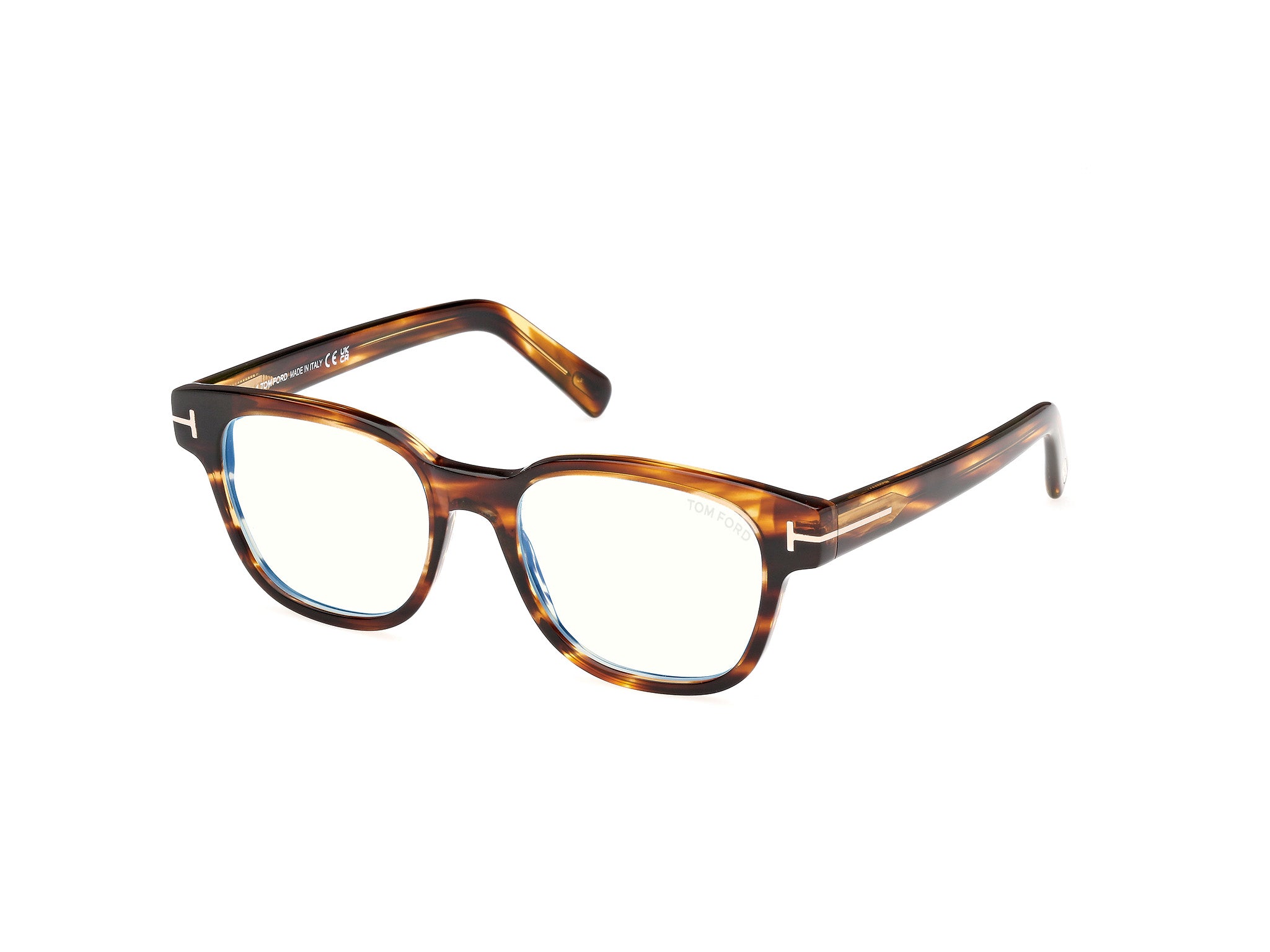 0889214522375 - TOM FORD Herren FT5977-B 50 Rahmen von BRILLEN Acetat Braun  Quadratisch Normal