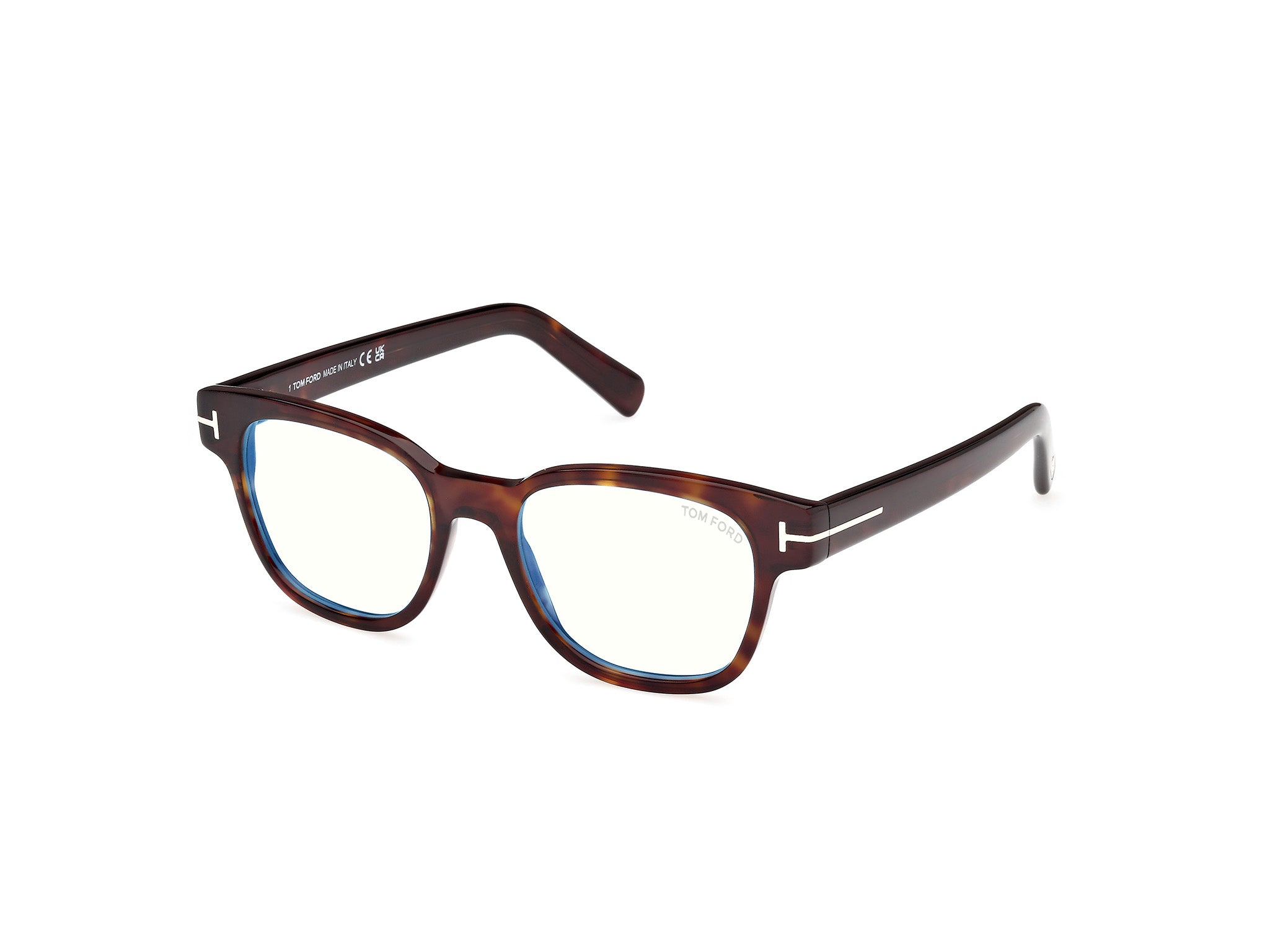 0889214522382 - TOM FORD Herren FT5977-B 52 Rahmen von BRILLEN Acetat Havanna  Quadratisch Normal