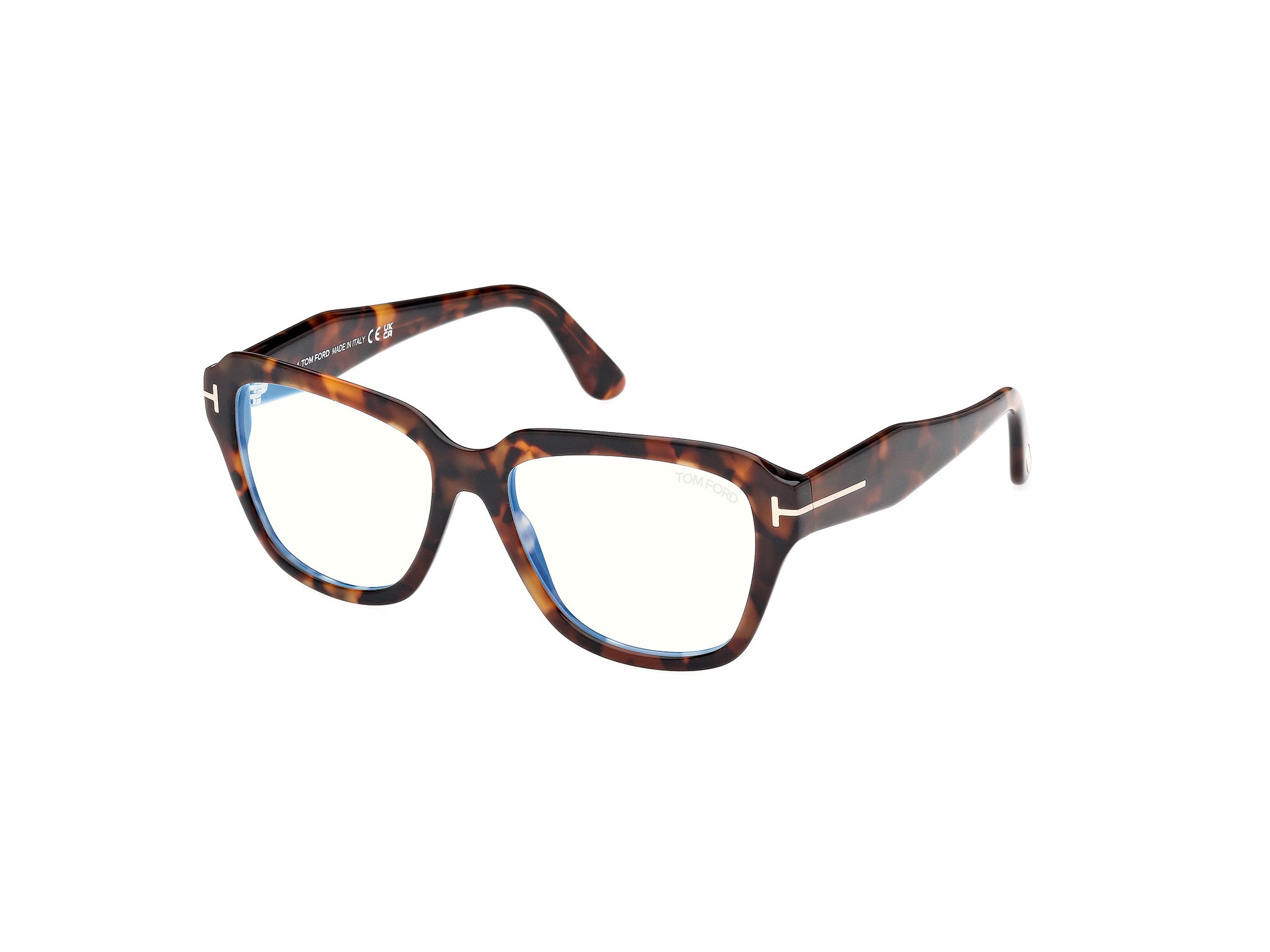 0889214522795 - TOM FORD Damen FT5988-B 52 Rahmen von BRILLEN Acetat Havanna Quadratisch Normal 0889214522795 - TOM FORD Damen FT5988-B 52 Rahmen von BRILLEN Acetat Havanna Quadratisch Normal