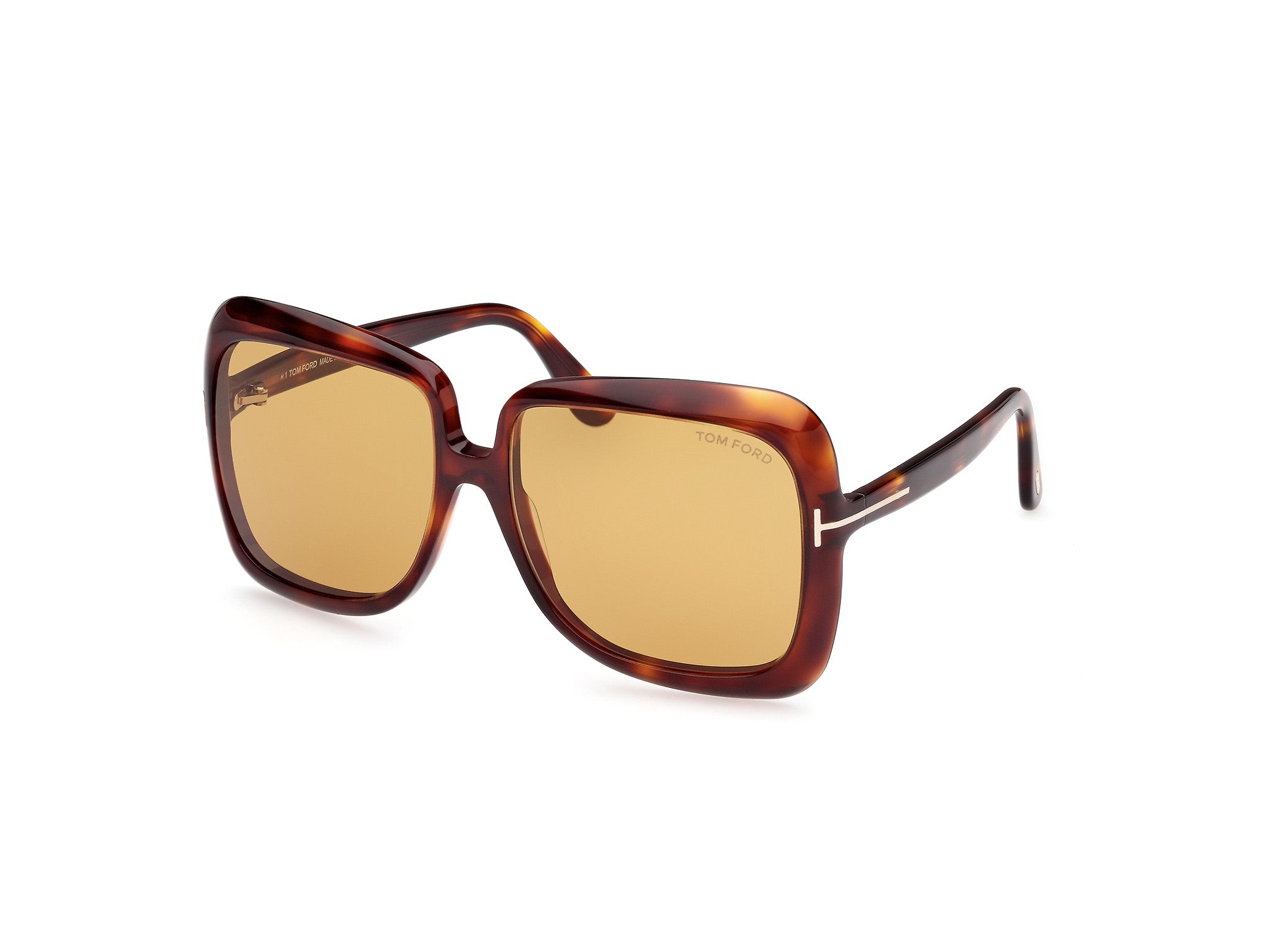 0889214524973 - TOM FORD Damen FT1156 LORELAI 52E Gläser SONNENBRILLEN Acetat   Quadratisch Normal