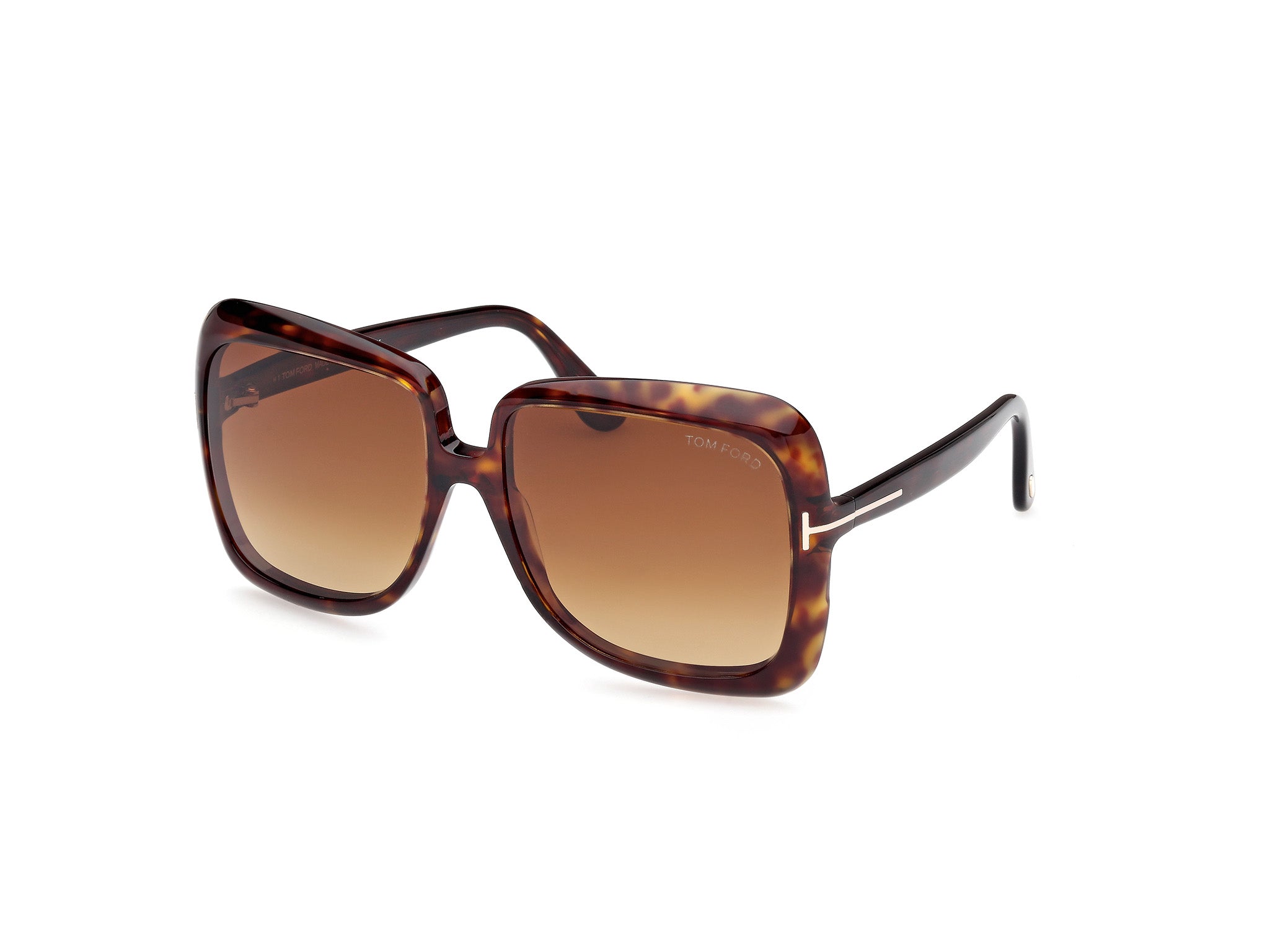 0889214524980 - TOM FORD Damen FT1156 LORELAI 52F Gläser SONNENBRILLEN Acetat   Quadratisch Normal