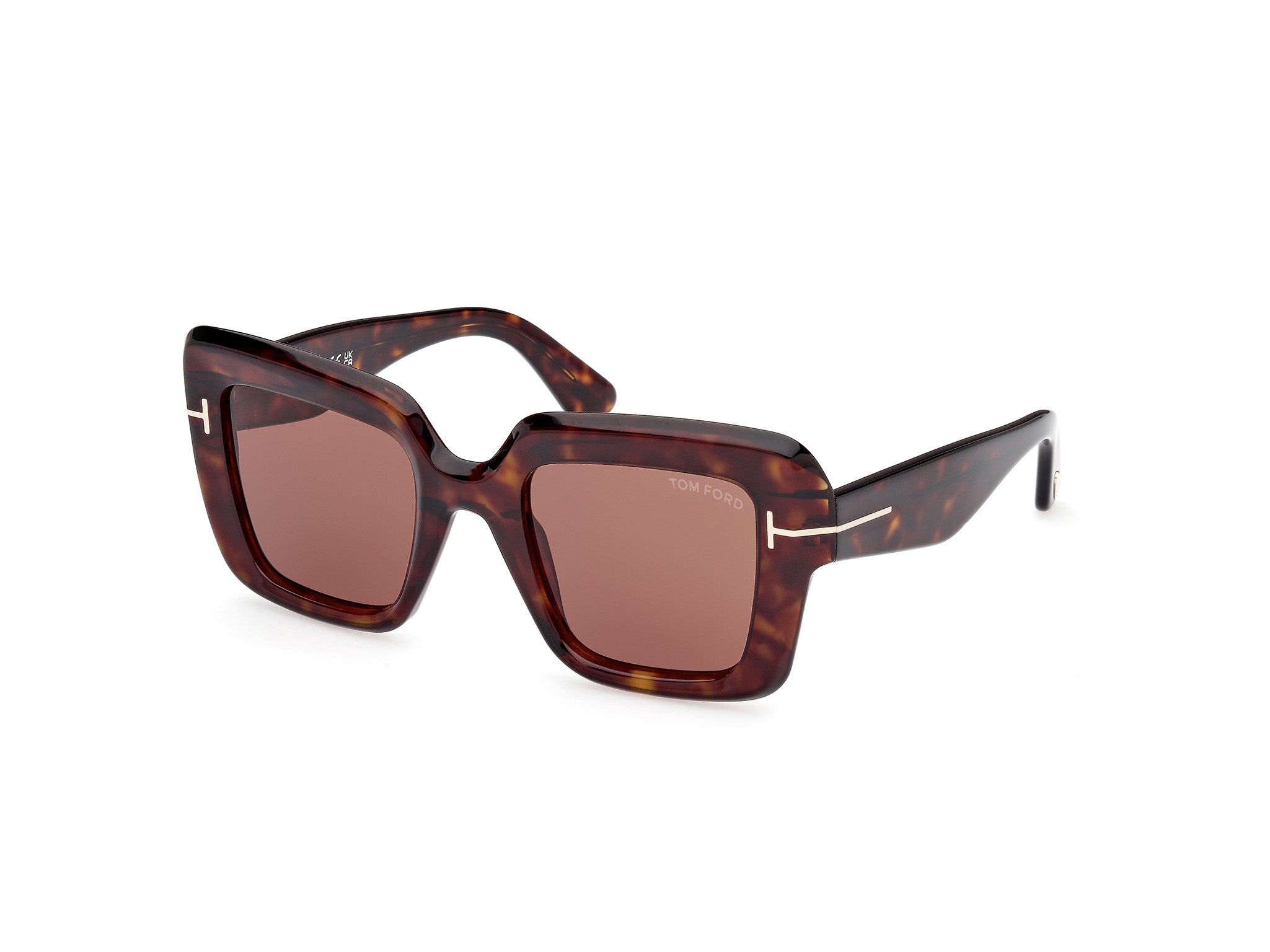 0889214525024 - TOM FORD Damen FT1157 ESME 52J Gläser SONNENBRILLEN Acetat   Quadratisch Normal