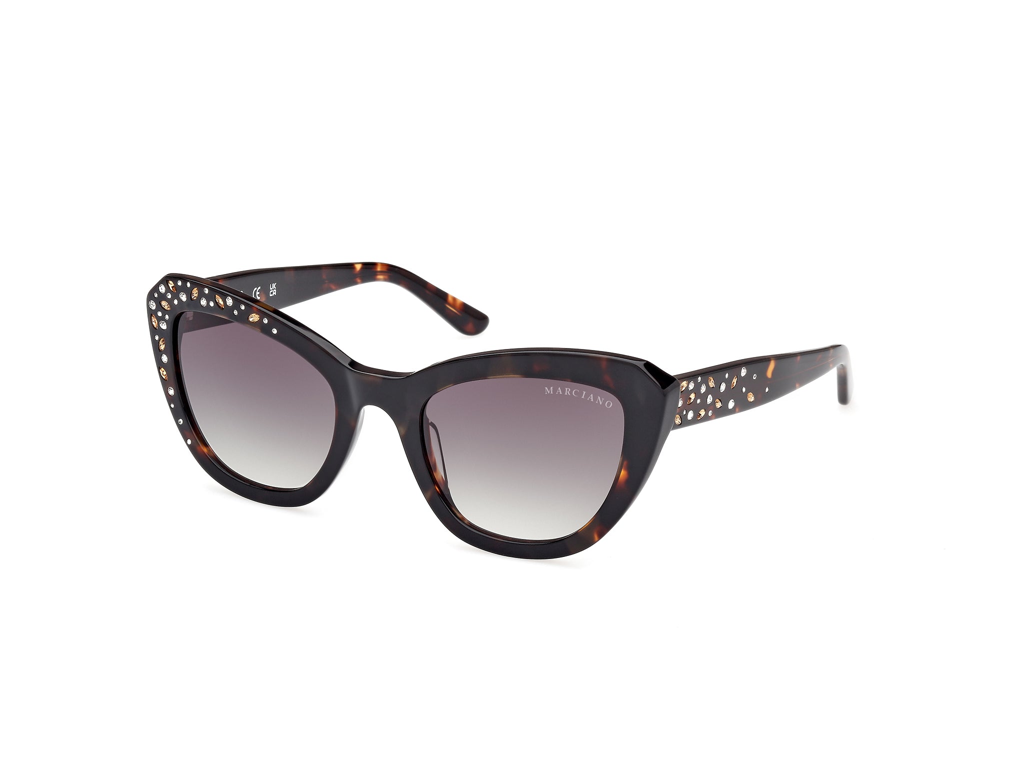 0889214529398 - Damen GM00016 52P Gläser SONNENBRILLEN Acetat   Cat Eye Normal