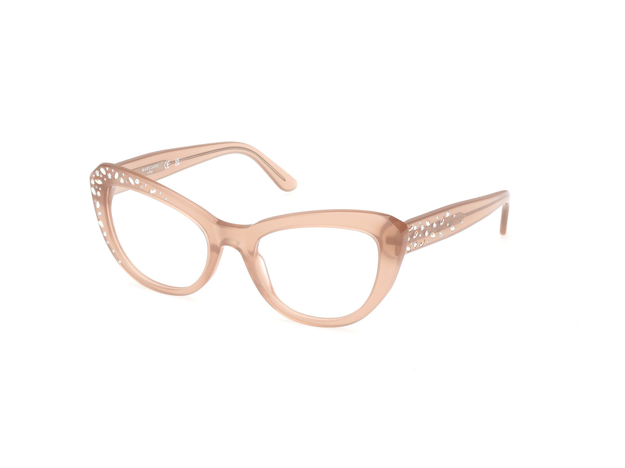 0889214529572 - Damen GM50016 59 Rahmen von BRILLEN Acetat Beige  Cat Eye Normal