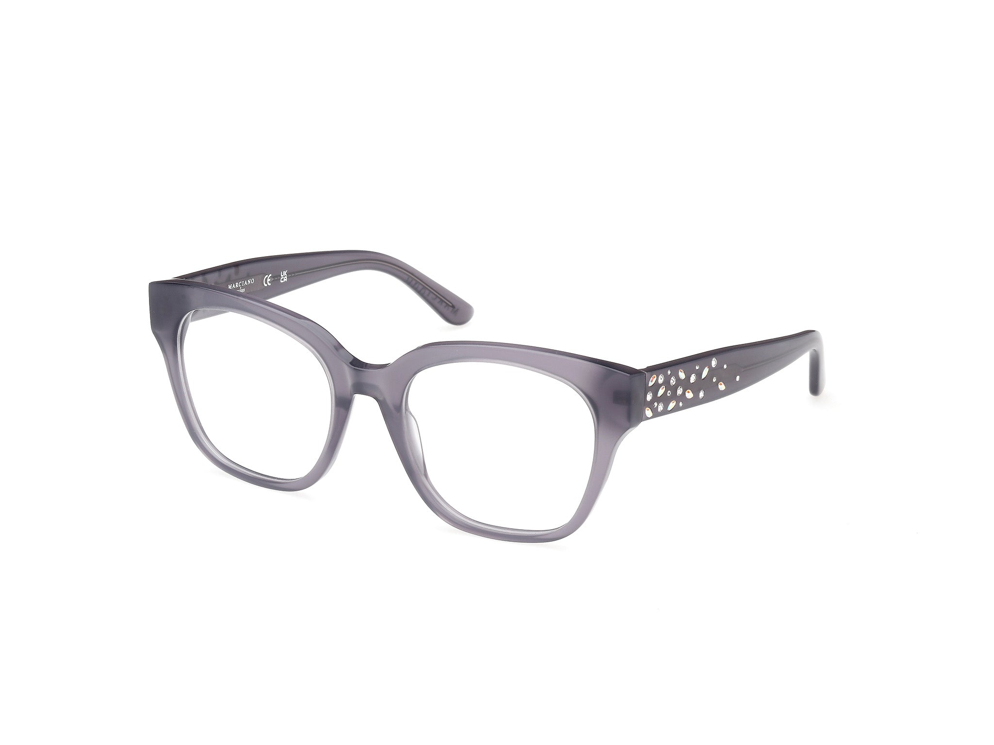 0889214529596 - Damen GM50017 20 Rahmen von BRILLEN Acetat Grau  Quadratisch Normal