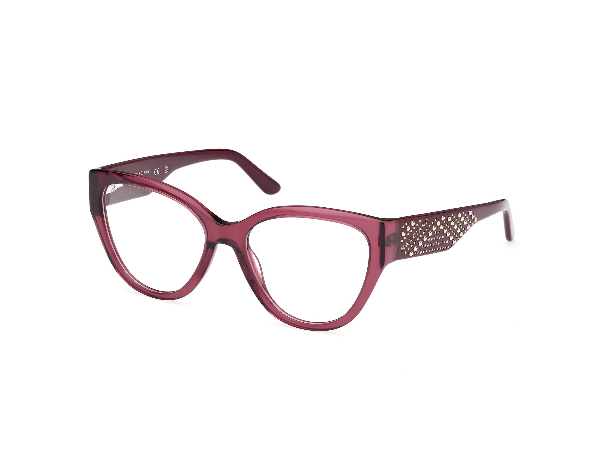 0889214529657 - Damen GM50018 71 Rahmen von BRILLEN Acetat Bordeaux  Cat Eye Normal