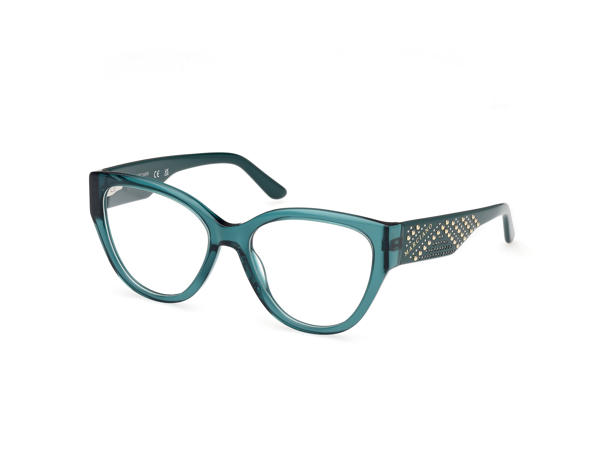 0889214529664 - Damen GM50018 98 Rahmen von BRILLEN Acetat Grün  Cat Eye Normal