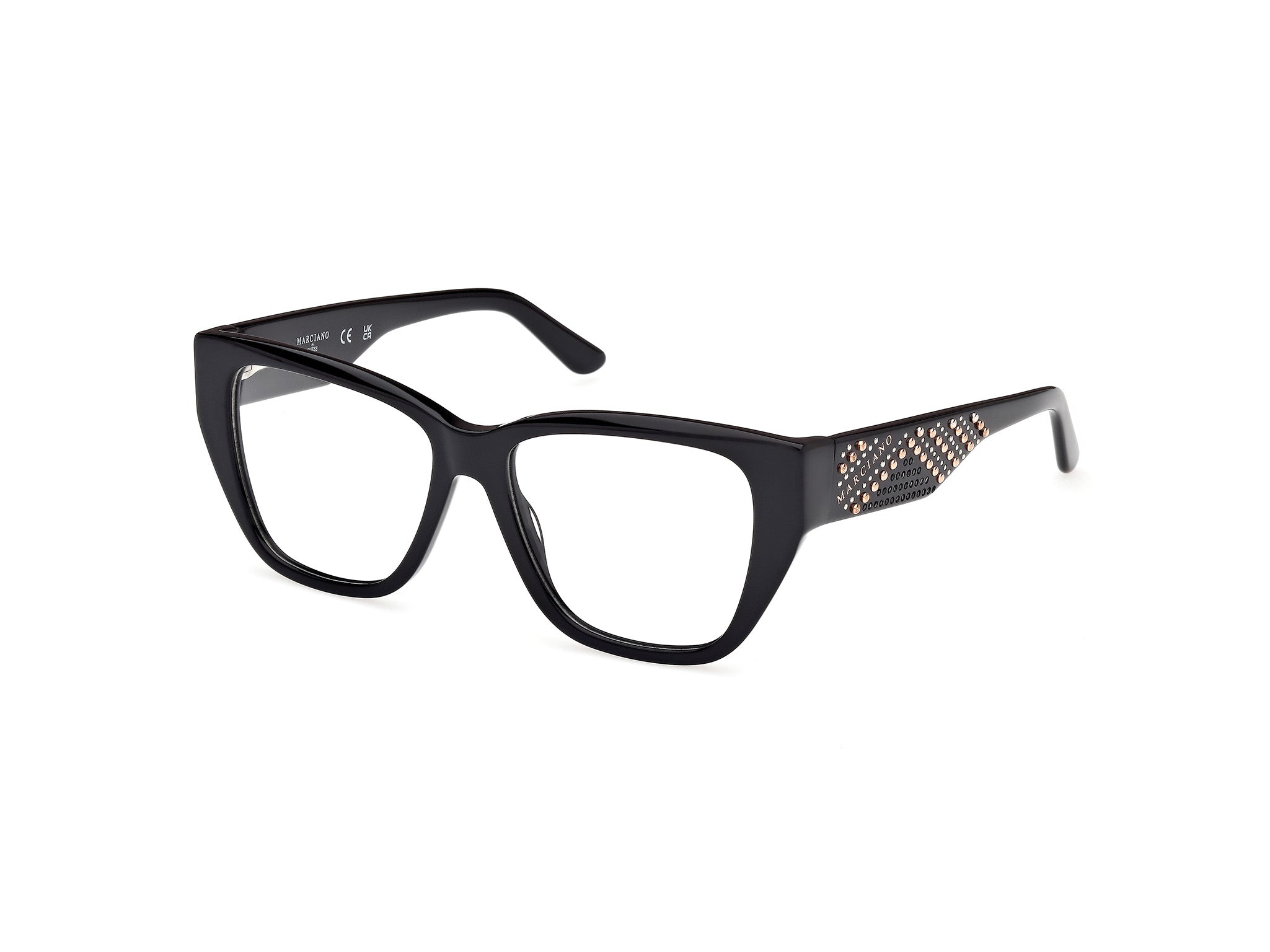 0889214529671 - Damen GM50019 1 Rahmen von BRILLEN Acetat Schwarz  Quadratisch Normal