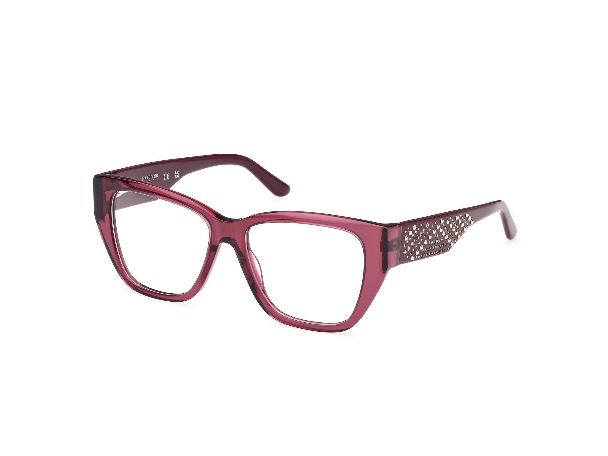 0889214529701 - Damen GM50019 071 Optische Fassungen Acetat Bordeaux  Quadratisch Normal