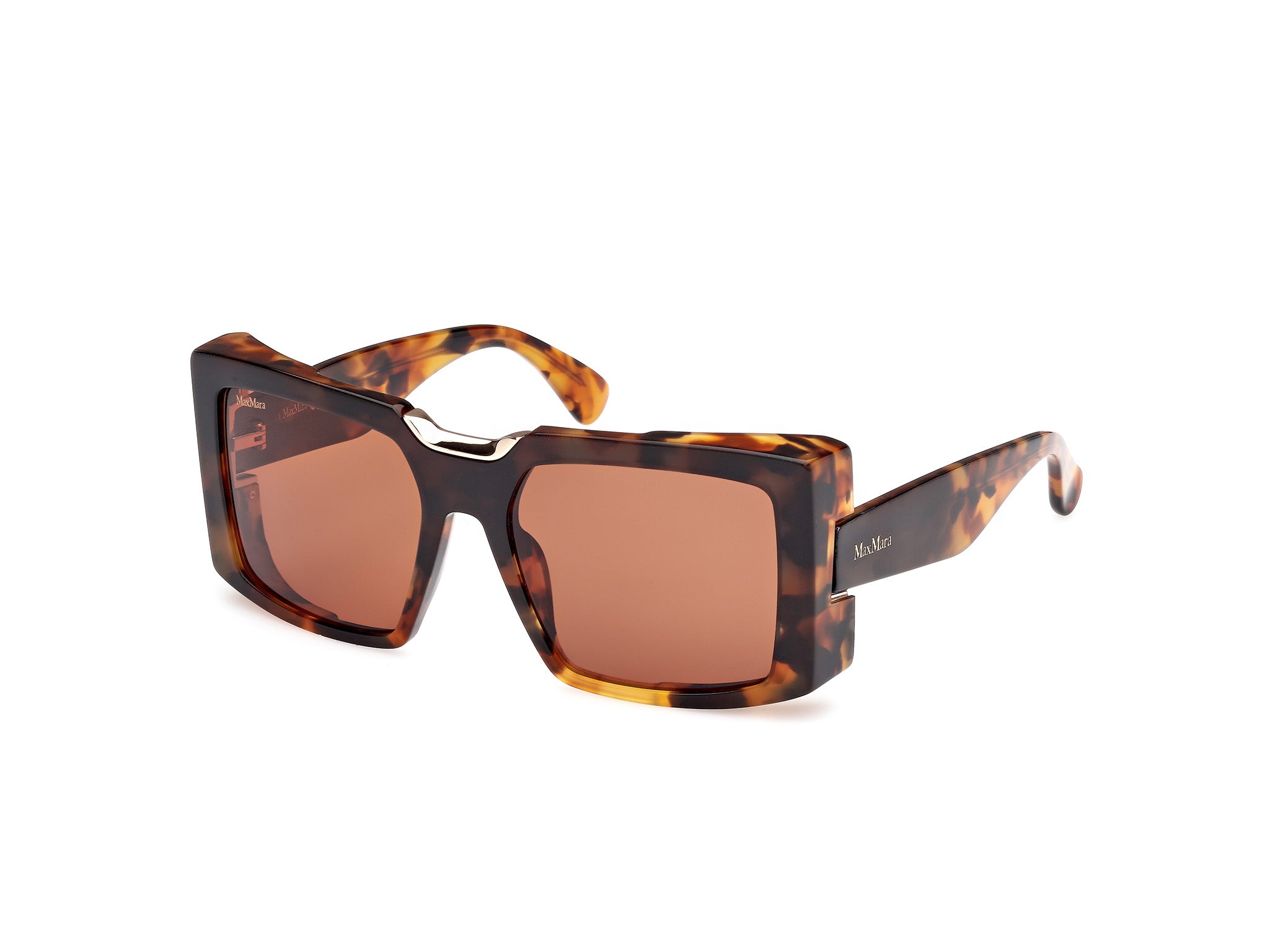 0889214532350 - Damen MM0124 SPARK6 56E Gläser SONNENBRILLEN Acetat Havanna Braun Quadratisch Normal