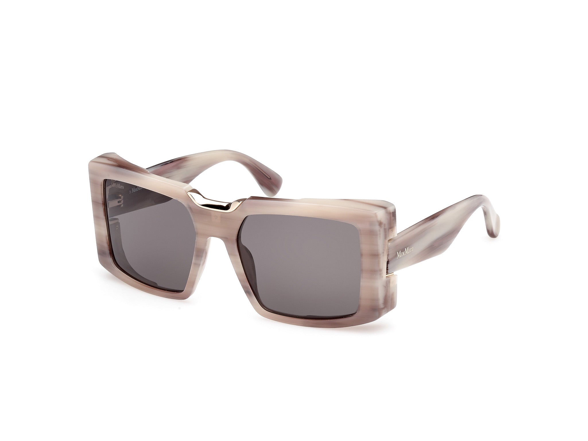 0889214532367 - Damen MM0124 SPARK6 60A Gläser SONNENBRILLEN Acetat Beige Rauch Quadratisch Normal