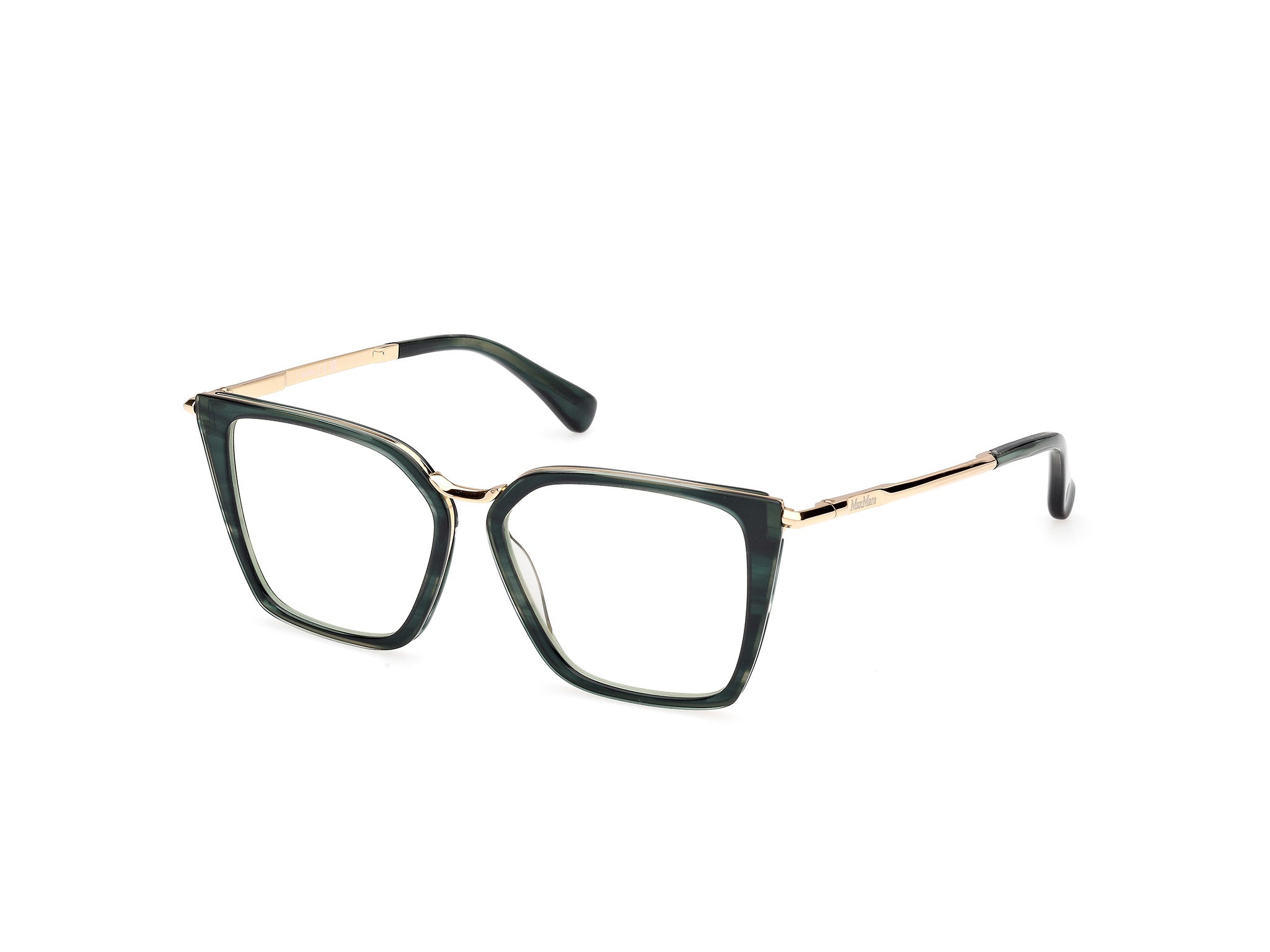 0889214532534 - Damen MM5151-B 098 Rahmen von BRILLEN Acetat Grün  Cat Eye Normal